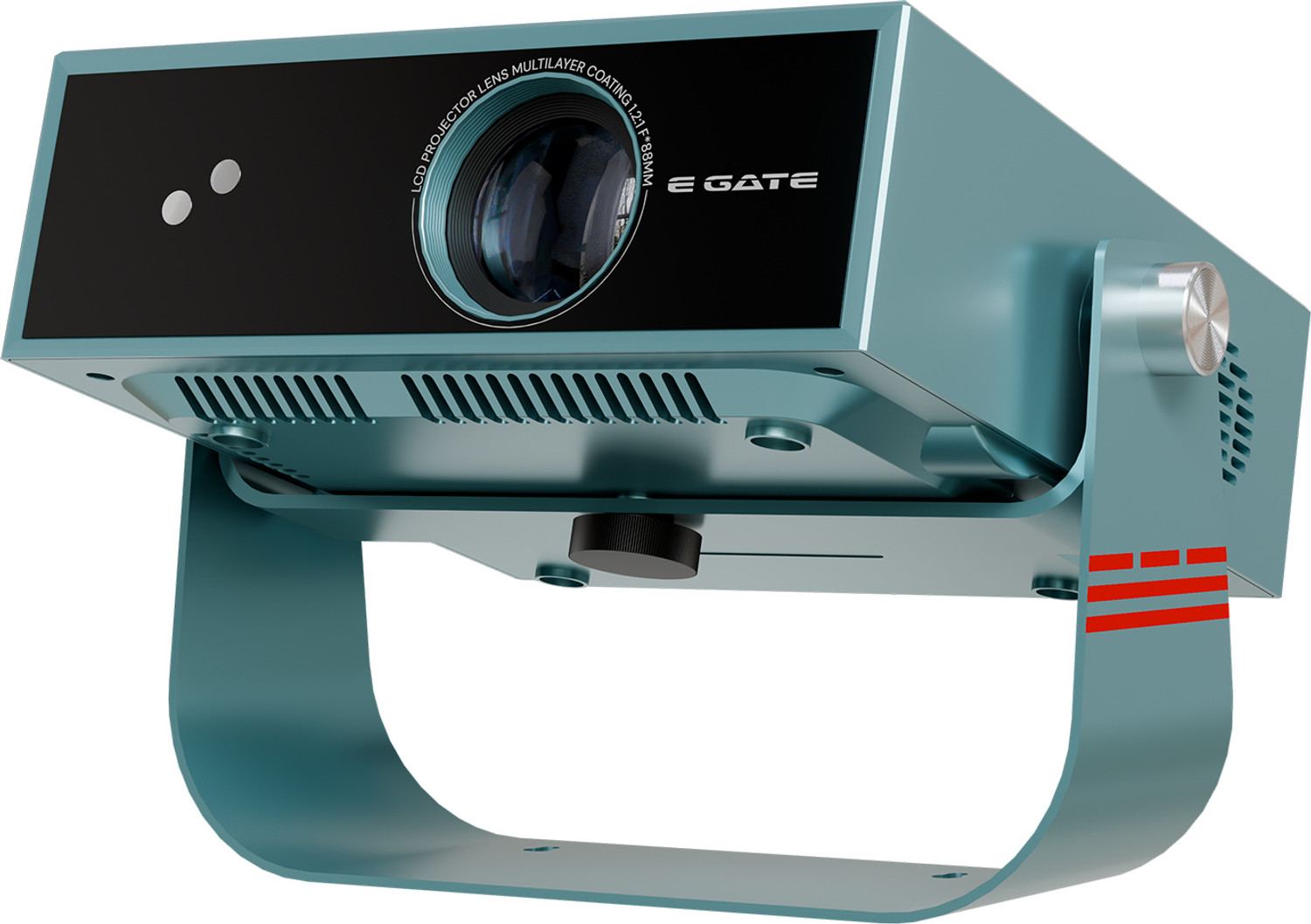 Egate Duster 7X Pro Sealed Engine Certified Android Whale OS| Official Netflix ,Prime (16000 lm / 1 Speaker / Wireless / Remote Controller) Portable Projector