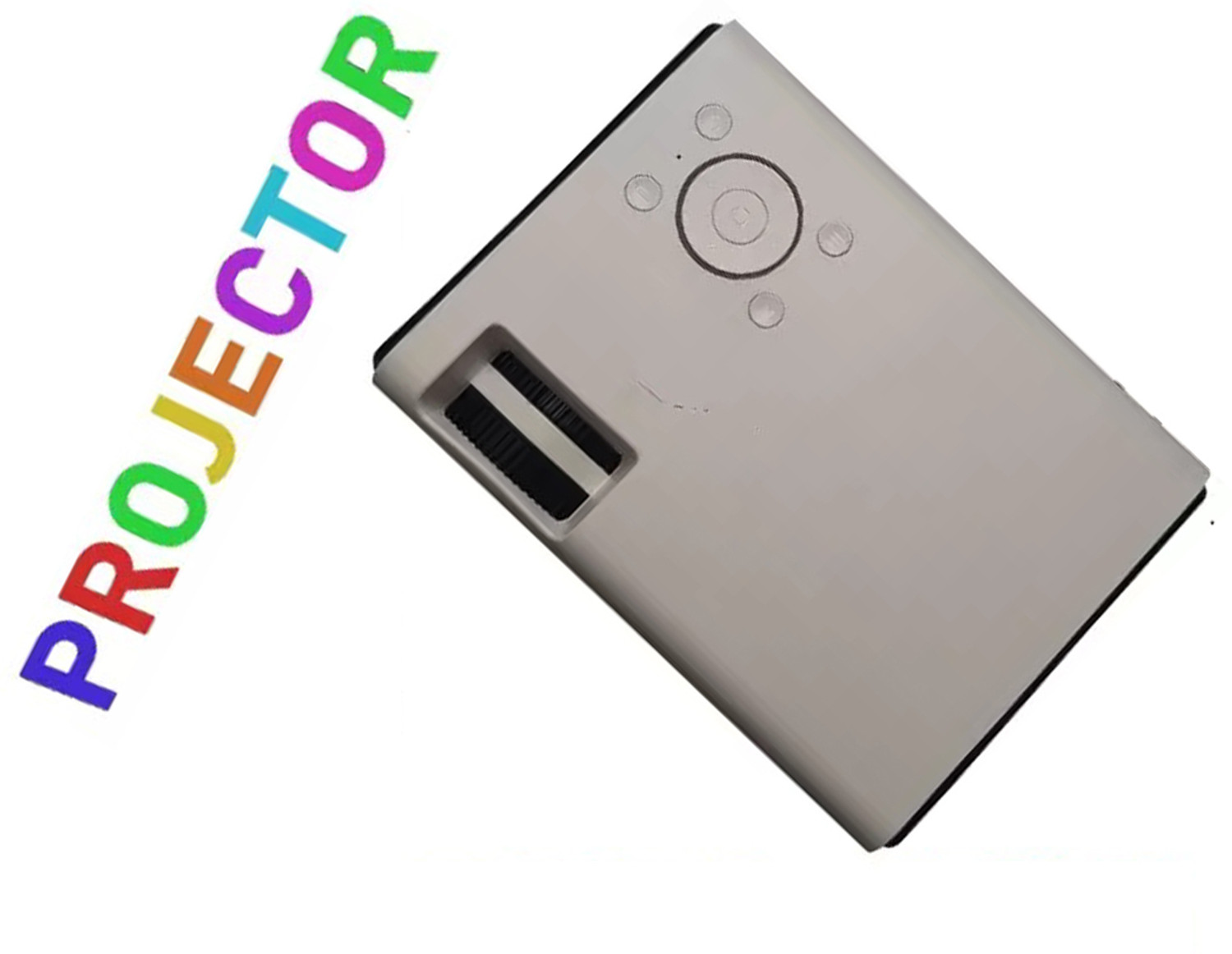 Image of PTCMart MULTIMEDIA PROJECTOR High light coating lens With higher Resolution (Full HD) (2000 lm) Portable Projector
