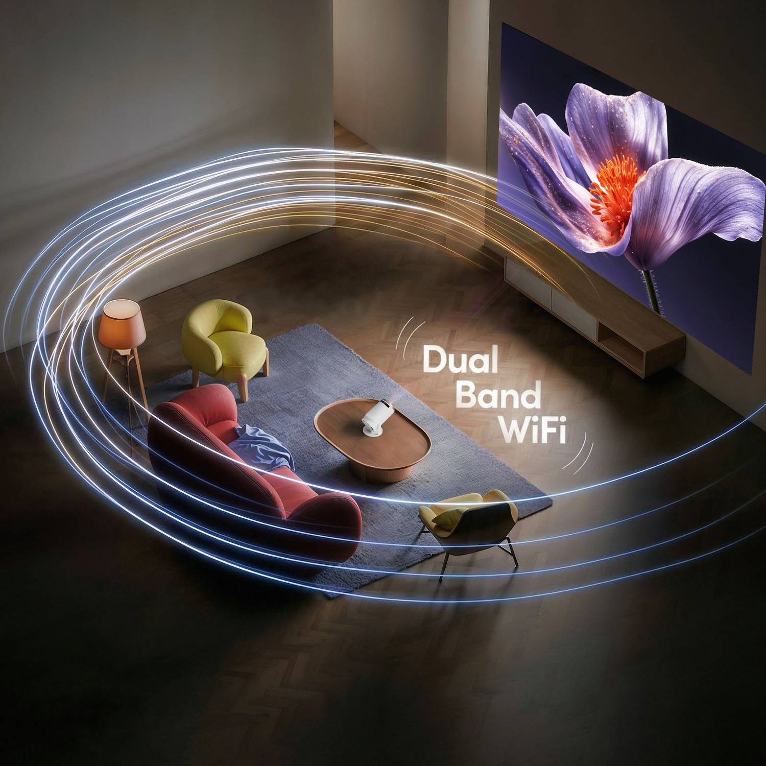 Egate EGP9 Portable Projector 4000 lm 1 Speaker Wireless Remote - Image 5