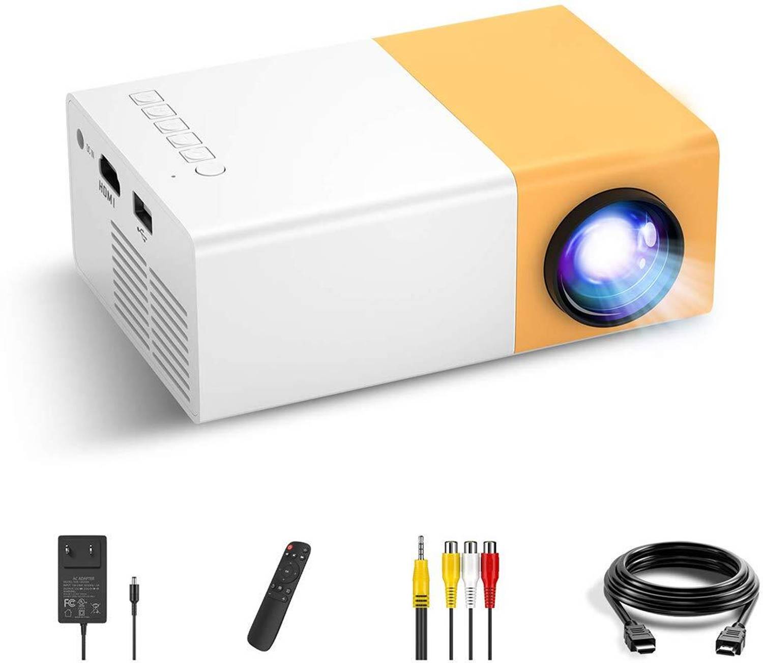 ppr Mini Portable LED Projector - Image 1