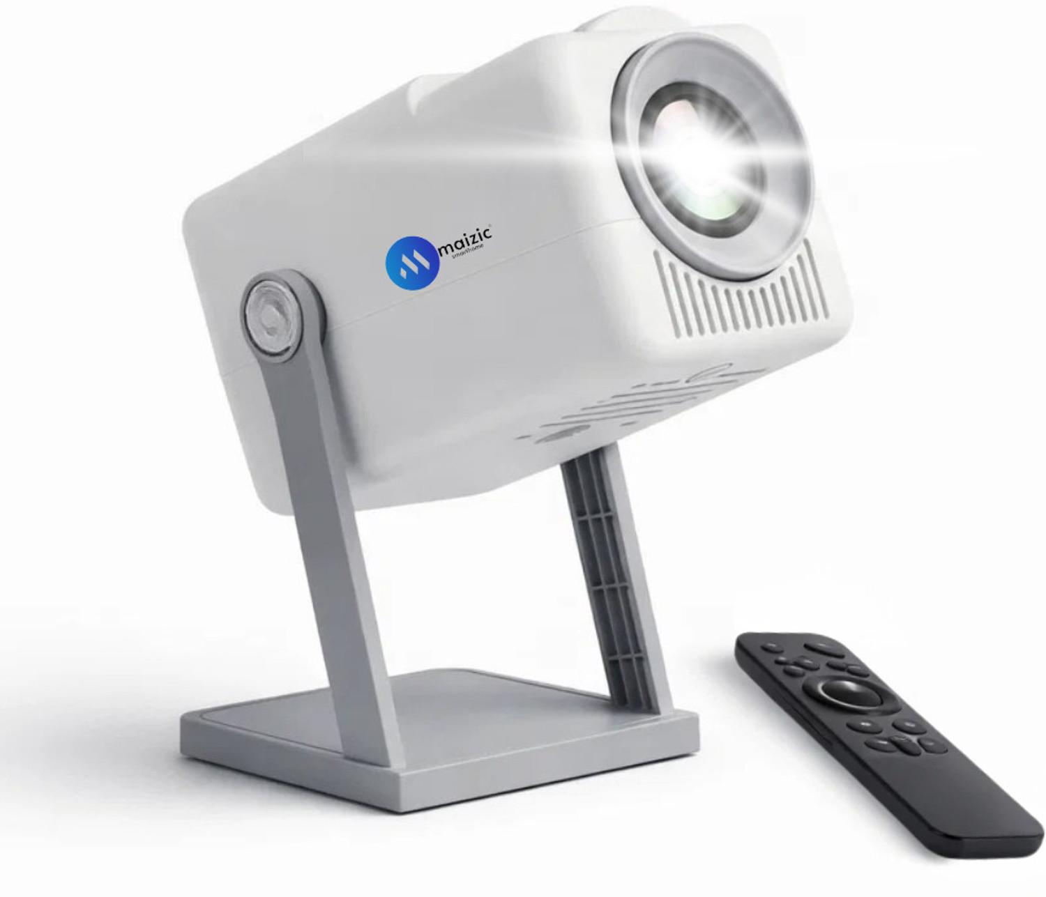 Image of Maizic Smarthome AVITAR 4K Smart LED Projector | Native 4K | Android 14 | Netflix, YouTube (8000 lm / 1 Speaker / Wireless / Remote Controller) Portable Projector