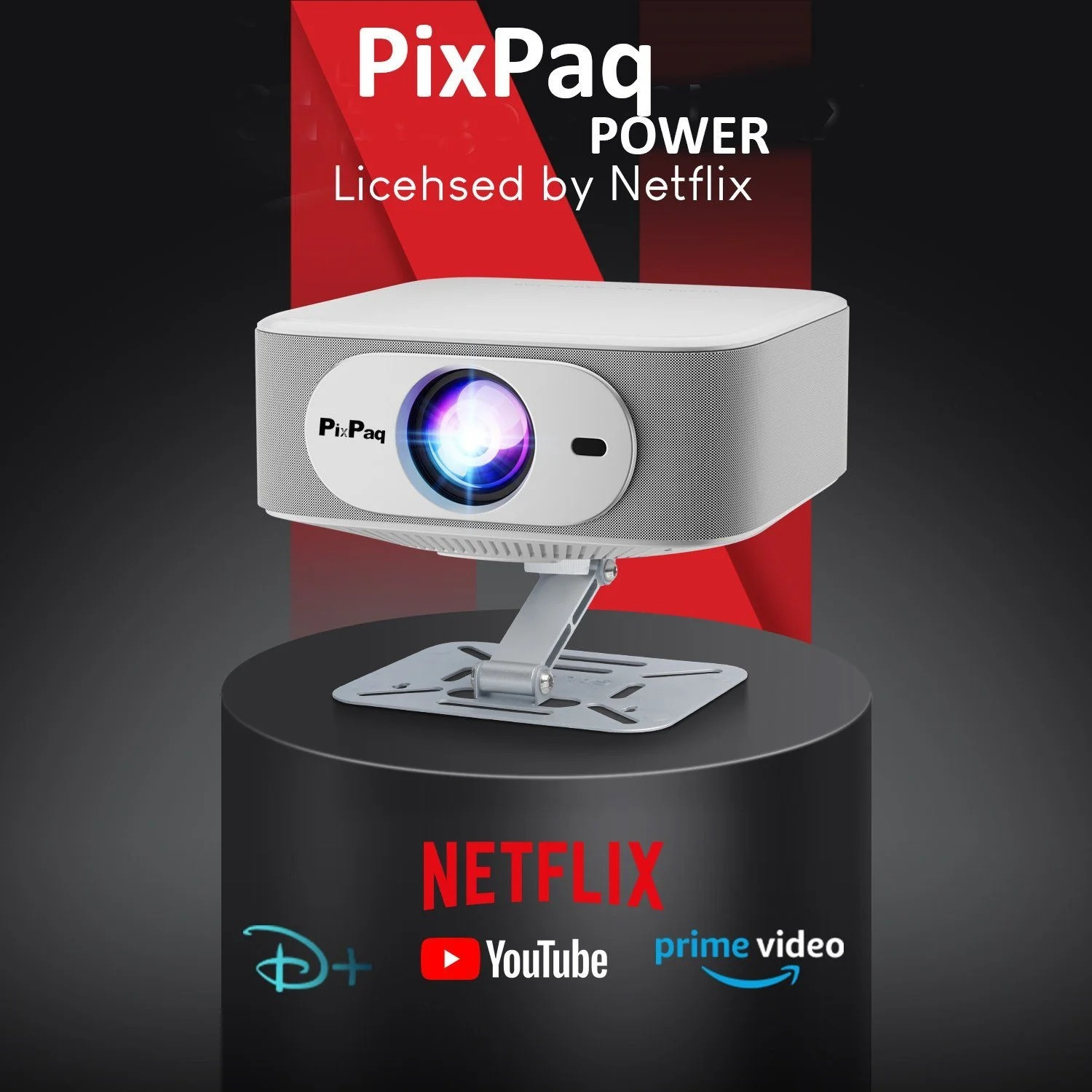 Image of pixpaq PixPaq (JAPAN) POWER Projector (15000 lm) Portable Projector