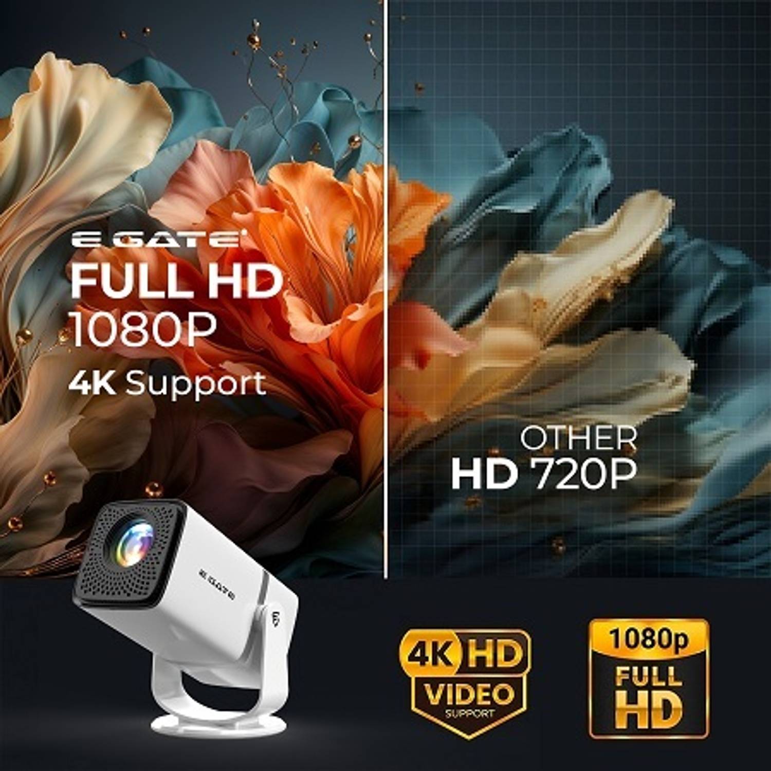 Egate Atom 3X 13.0 Android Projector - Image 4