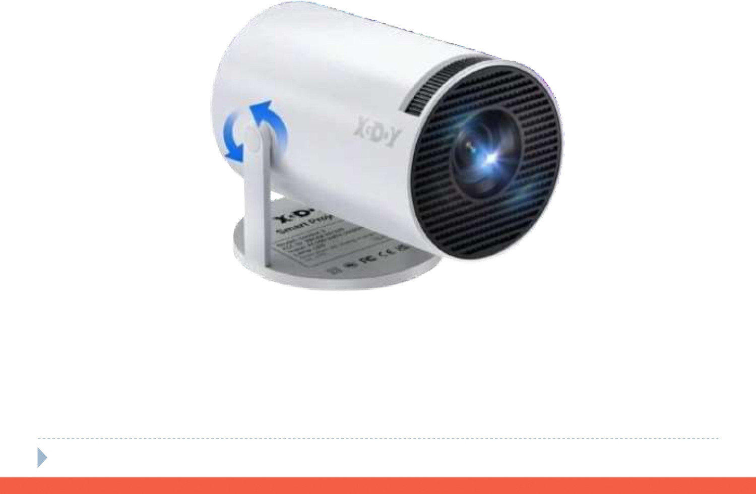Image of Gadgetbloom Full HD Projector16 (4500 lm) Portable Projector