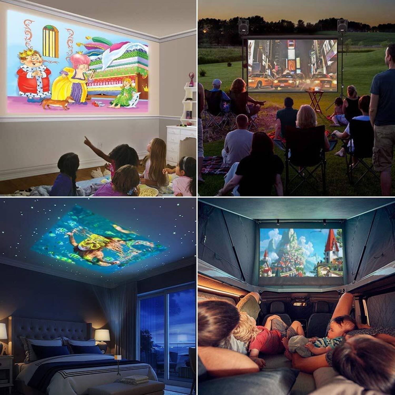 ppr Mini Portable LED Projector - Image 4