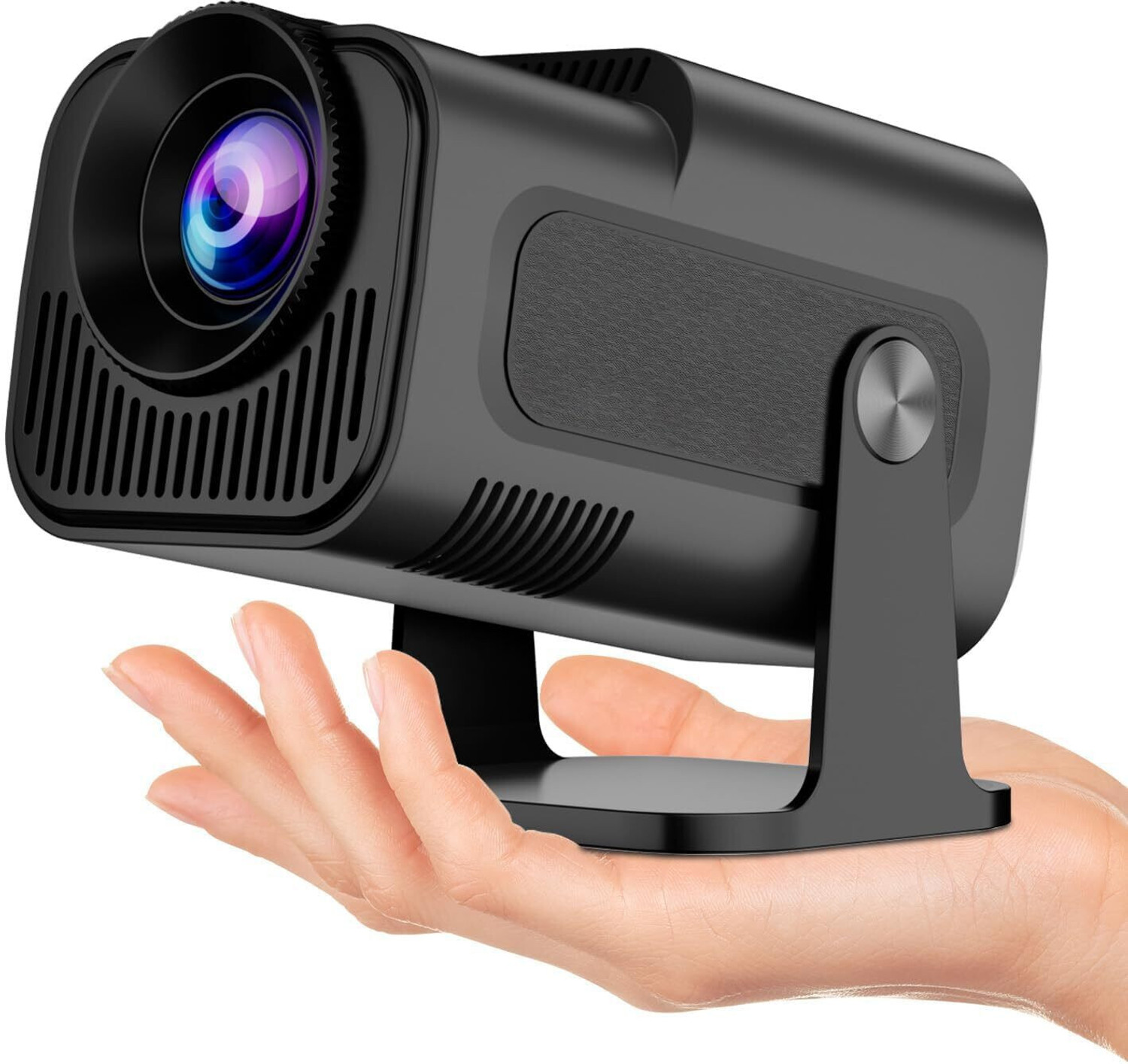 Image of RODEX HY320 Mini 4K Support Native HD Android 11 WiFi 6 /BT 5 /Wireless /Remote Controler (5000 lm) Portable Projector