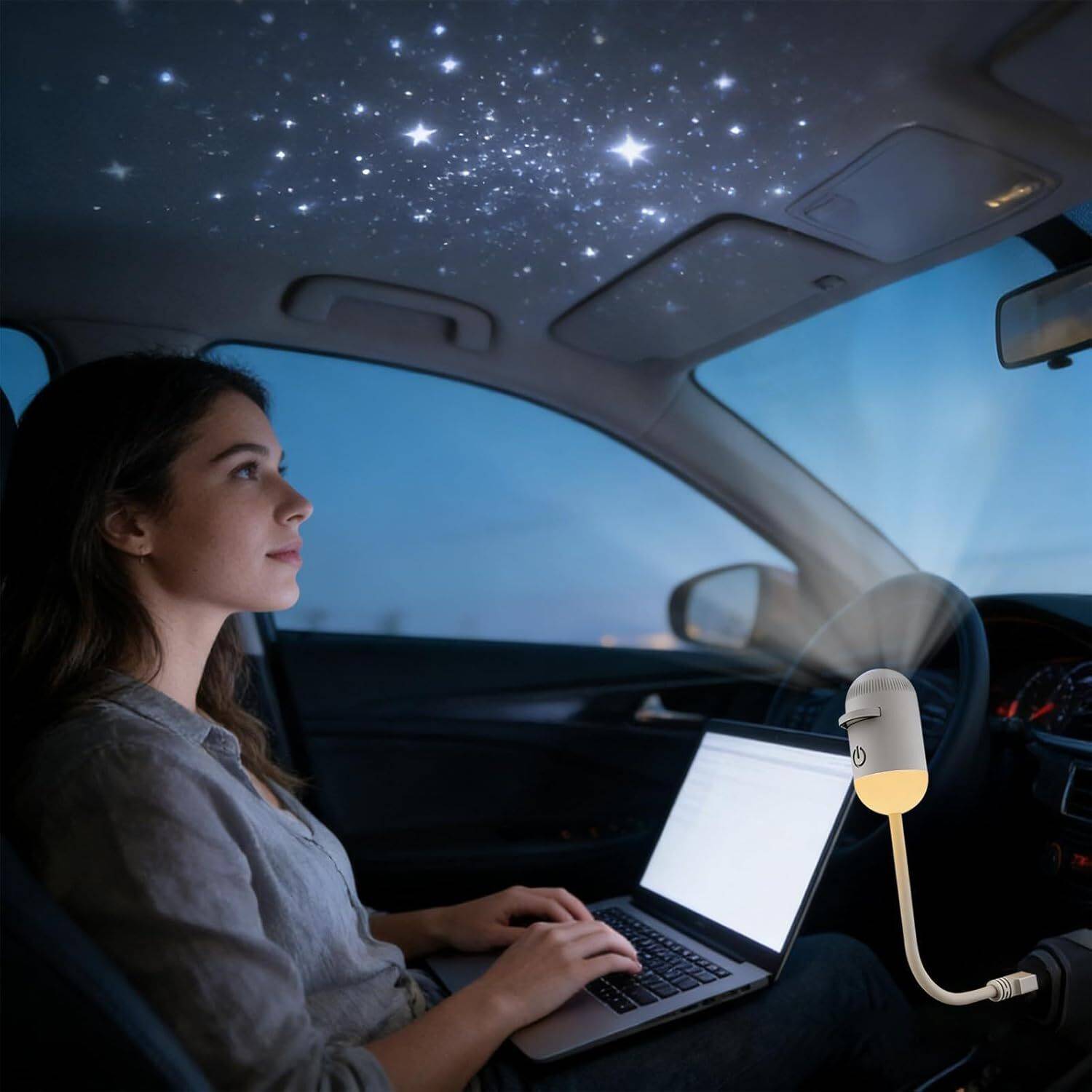 EXPREESCART Galaxy Star Projector Night Lamp - Image 4