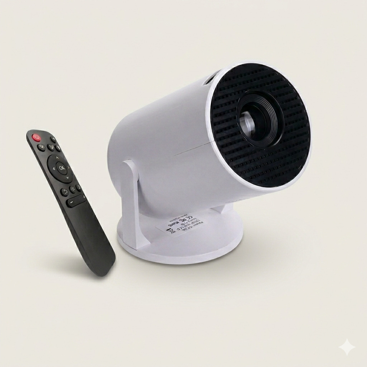 Image of Qolic Portable Mini Projector | 4K Support | Full HD 1080P Home Theater (4700 lm / 2 Speaker / Wireless / Remote Controller) Portable Projector