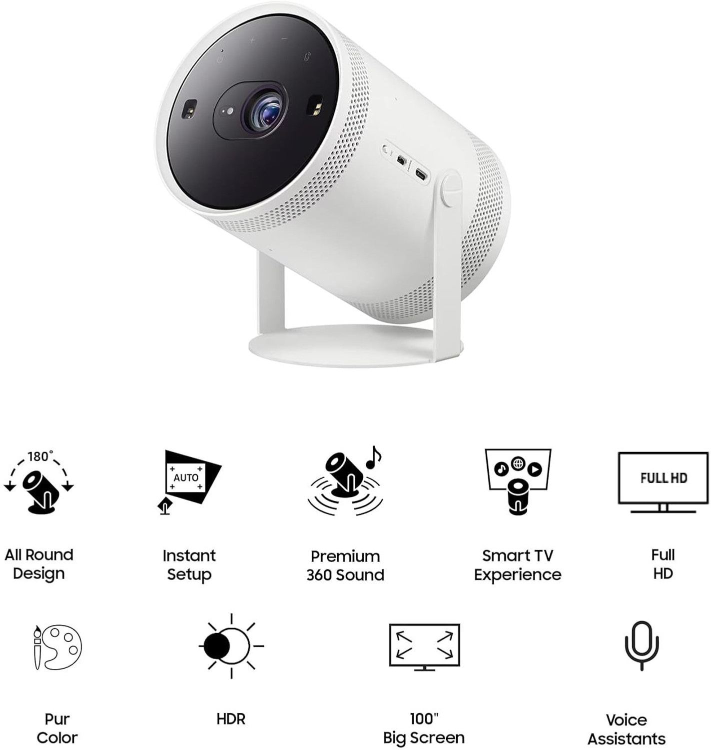 Image of DivaFashion projector hu 300 (5 lm / 2 Speaker) Projector
