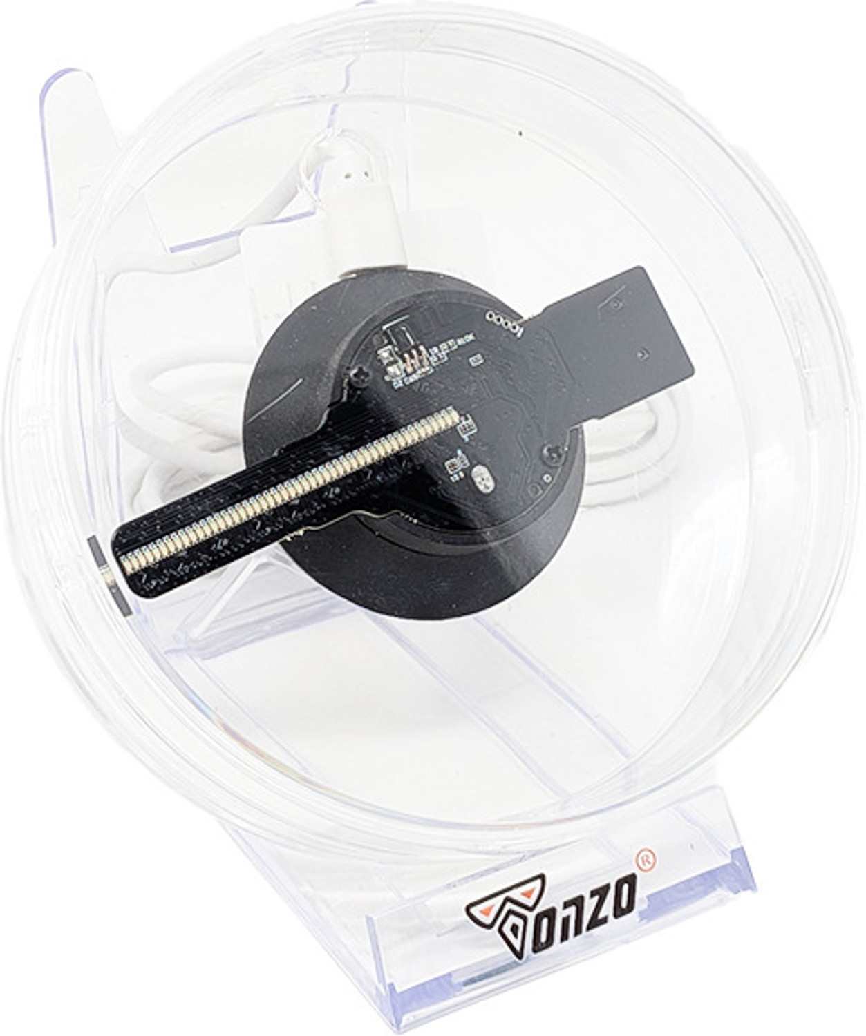 Image of TONZO 11cm 3D Hologram Fan Display 48 LED App Control (4000 lm / Wireless / Remote Controller) Portable Projector