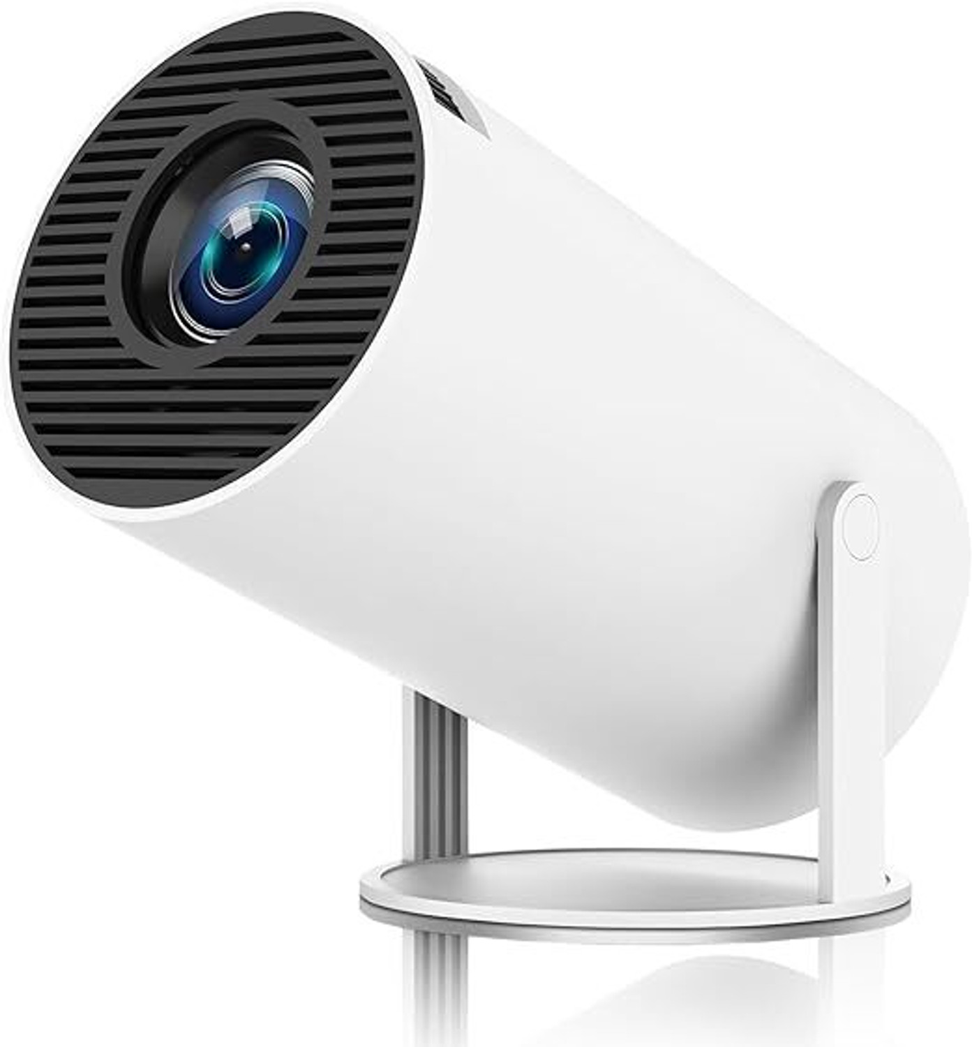 Image of Tech Fuel Home Mini Projector | Full HD with 3300 Lumen Brightness - White Projector (4500 lm) Portable Projector