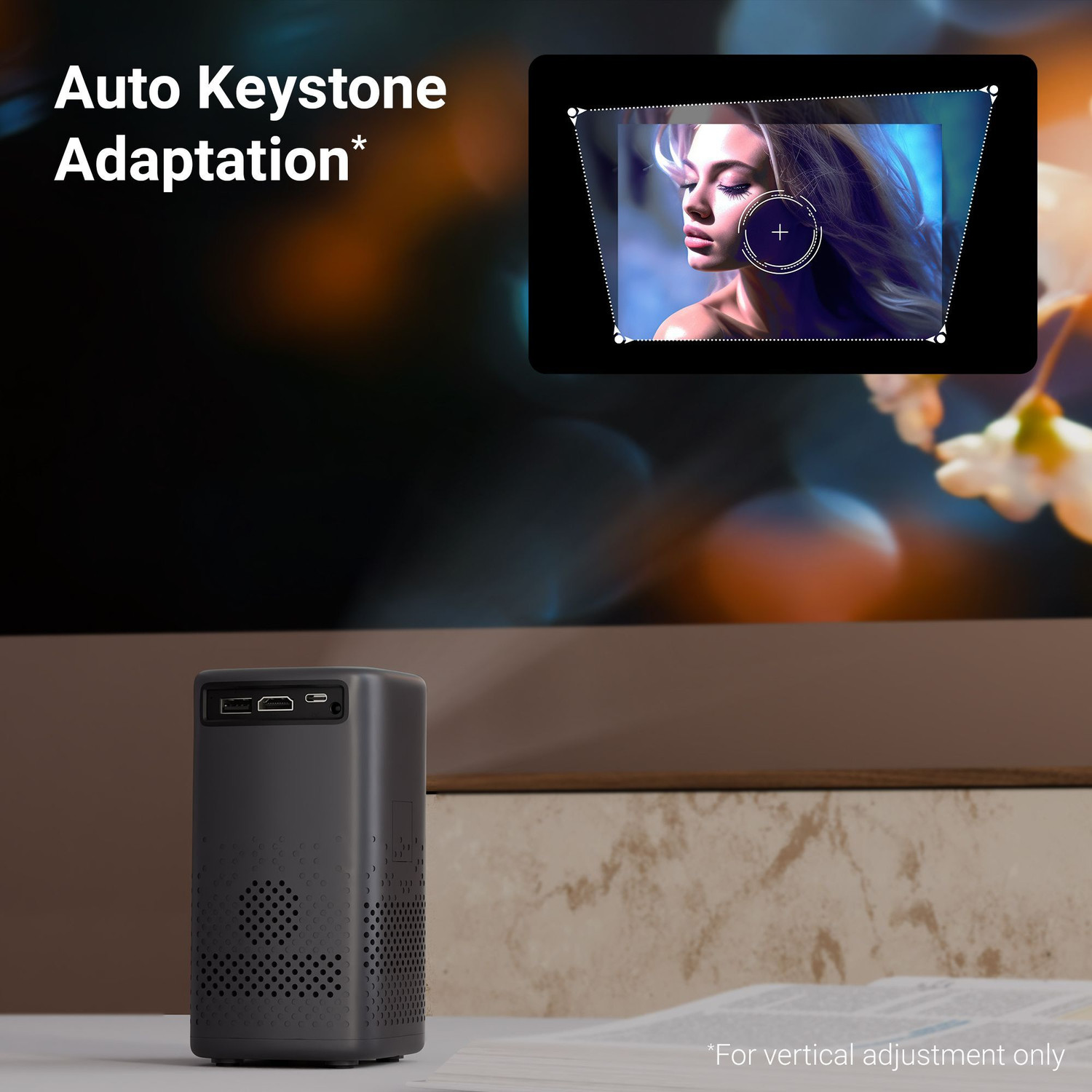 Image of ZEBRONICS ZEB-JLP 4 (Zeb-Pixa Play 74B (Grey)) (3600 lm / Wireless / Remote Controller) Portable Projector