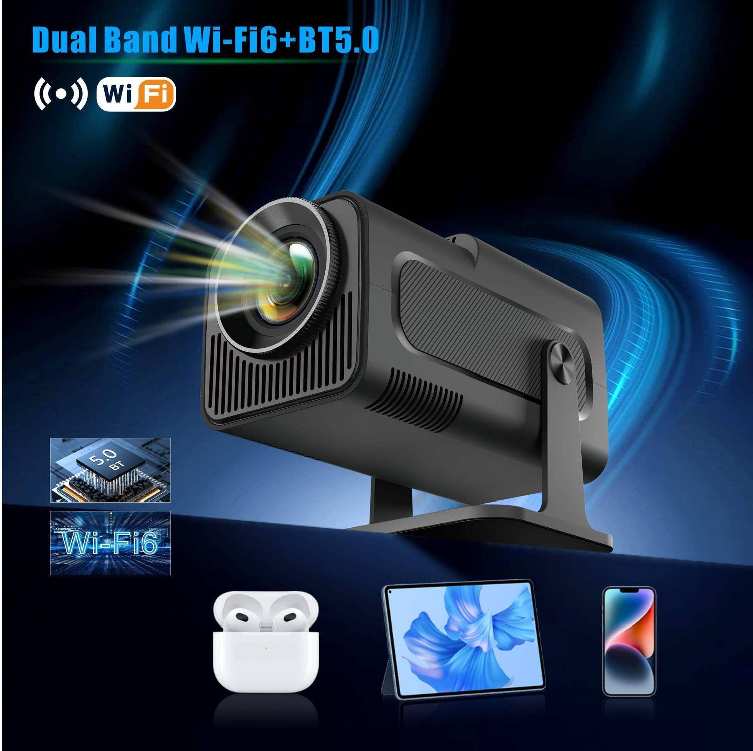 Nexscan HY320 4K Portable Projector - Image 3