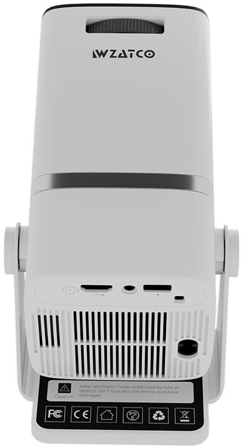 Image of WZATCO Yuva Go Plus (9000 lm / 1 Speaker / Remote Controller) Portable Projector