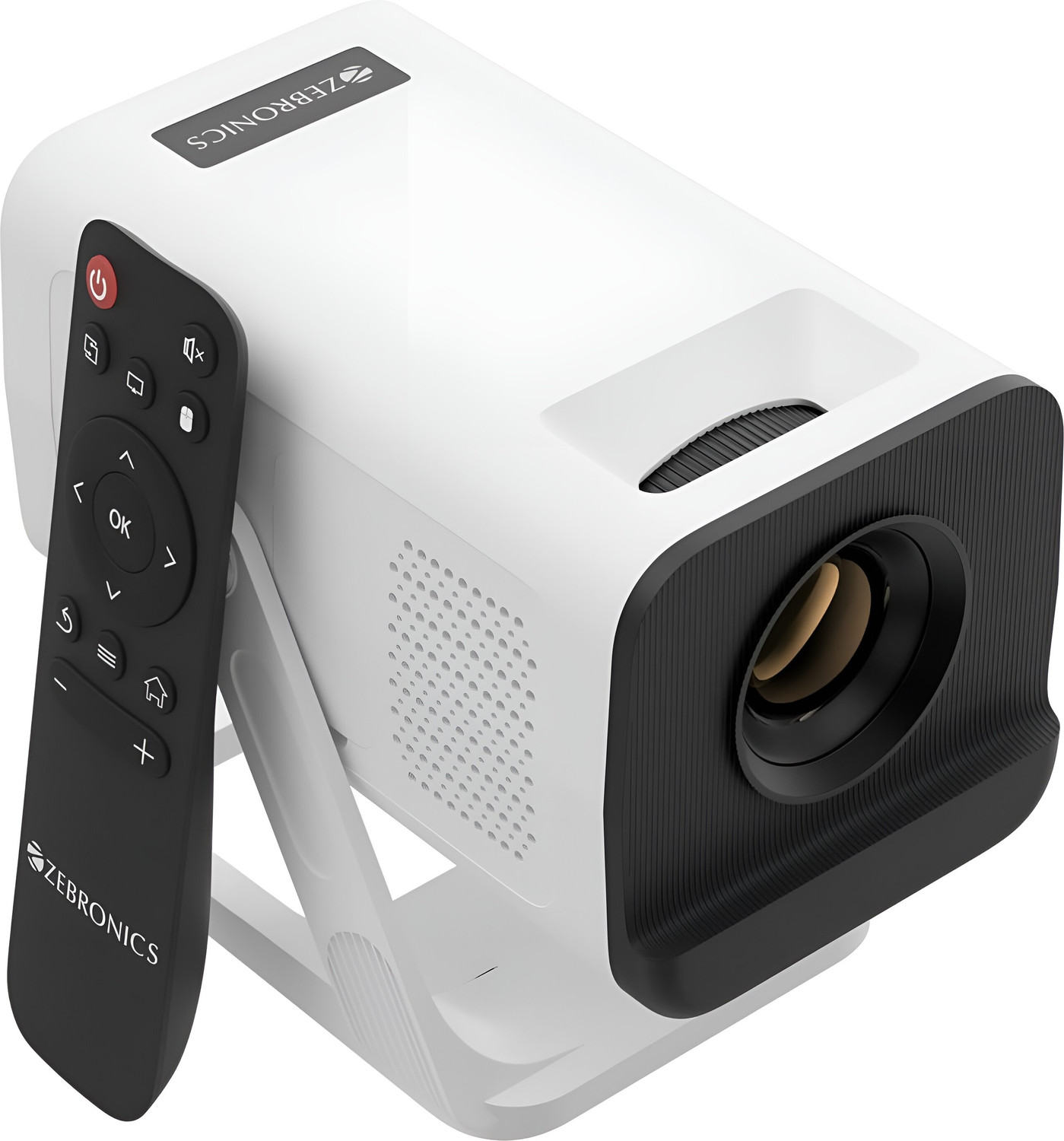 Image of ZEBRONICS Pixaplay 35 Android Smart LED Projector (4000 lm / 1 Speaker / Wireless) Portable Projector