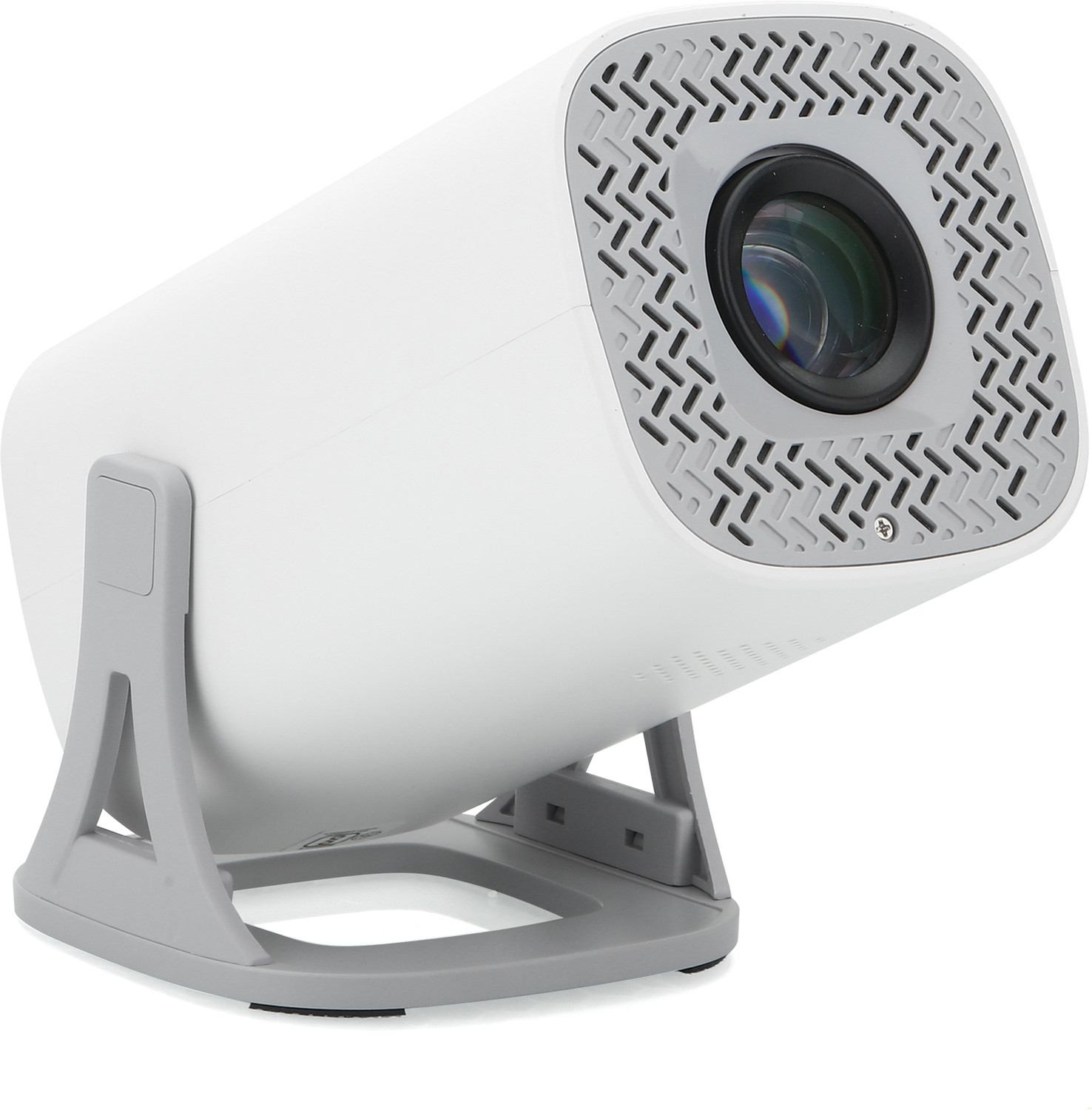 Image of MZ TP1 (MINI PROJECTOR) Bluetooth & Multiple Input 1GB RAM & 8GB ROM 180 Rotatable (150 lm / 1 Speaker / Wireless / Remote Controller) Portable Projector