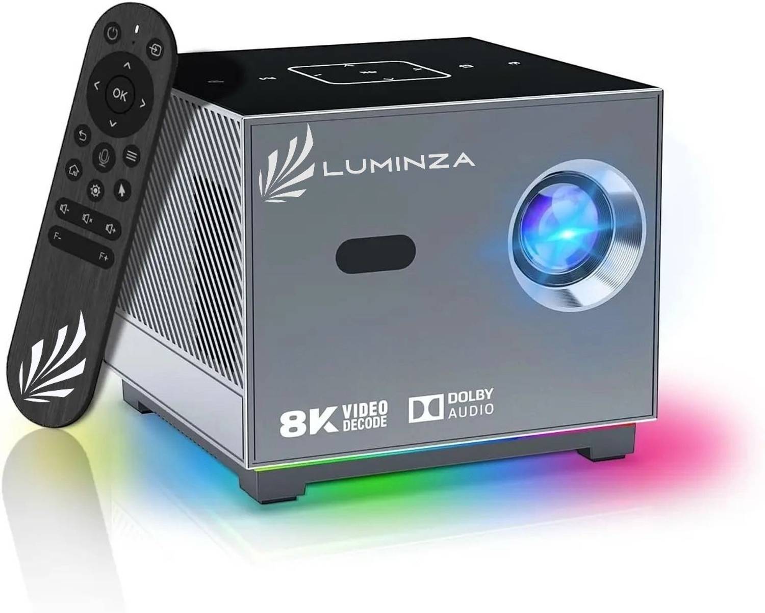 LUMINZA Xnano Smart Projector 11/GB 8K Decode, WiFi 2.4G+5G