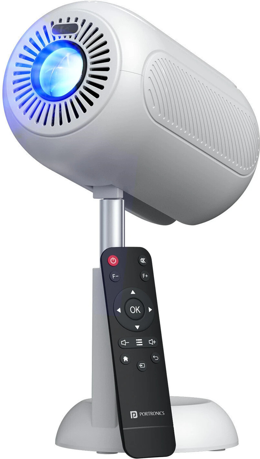 Image of Portronics BEEM 540 4K Ultra HD Support, 4000 Lumens, Wi-Fi, Bluetooth, 720p Native (4000 lm) Portable Projector