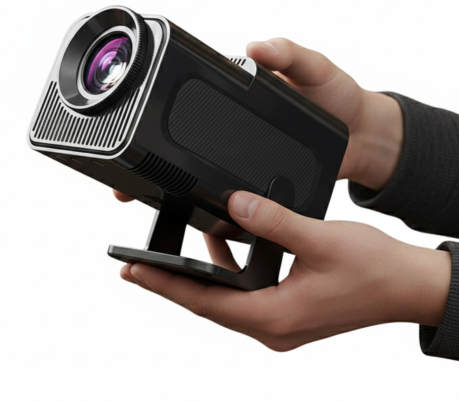 Image of DRUMSTONE Portable Smart Projector with 4K Support & Native 720P Resolution (1200 lm) Portable Projector