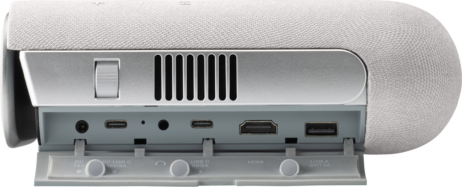 Image of ViewSonic M1 Pro (600 lm) Portable with 1280X720p Resolution, 150 inch Maximum Display, Bluetooth & Smart Wi-Fi , Harman Kardon Speaker(3W Cube x2), HDMI , USB Connectivity LED Projector