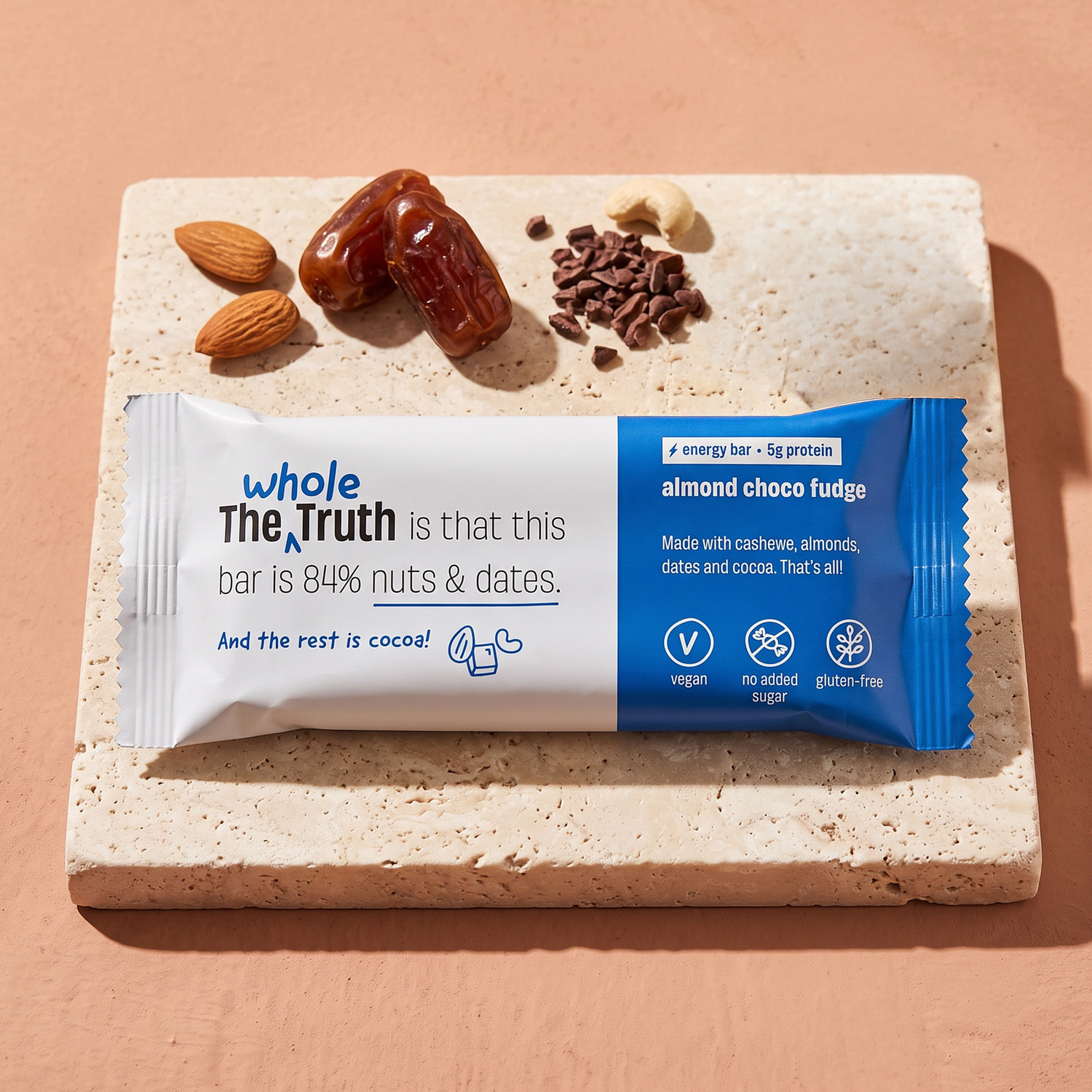 Image of The Whole Truth Almond Choco Fudge Nutrition Bars