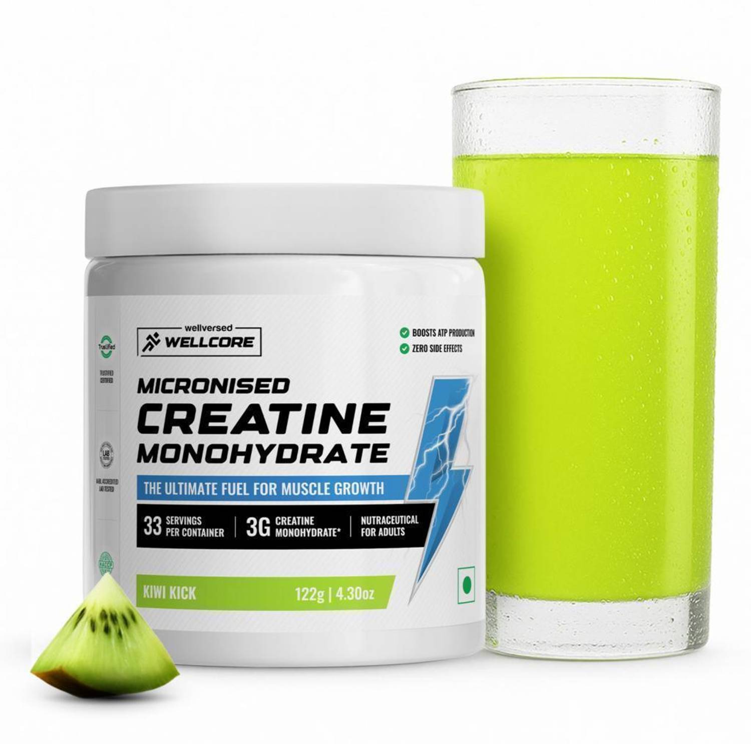 Wellcore Micronised Monohydrate Creatine 122 g