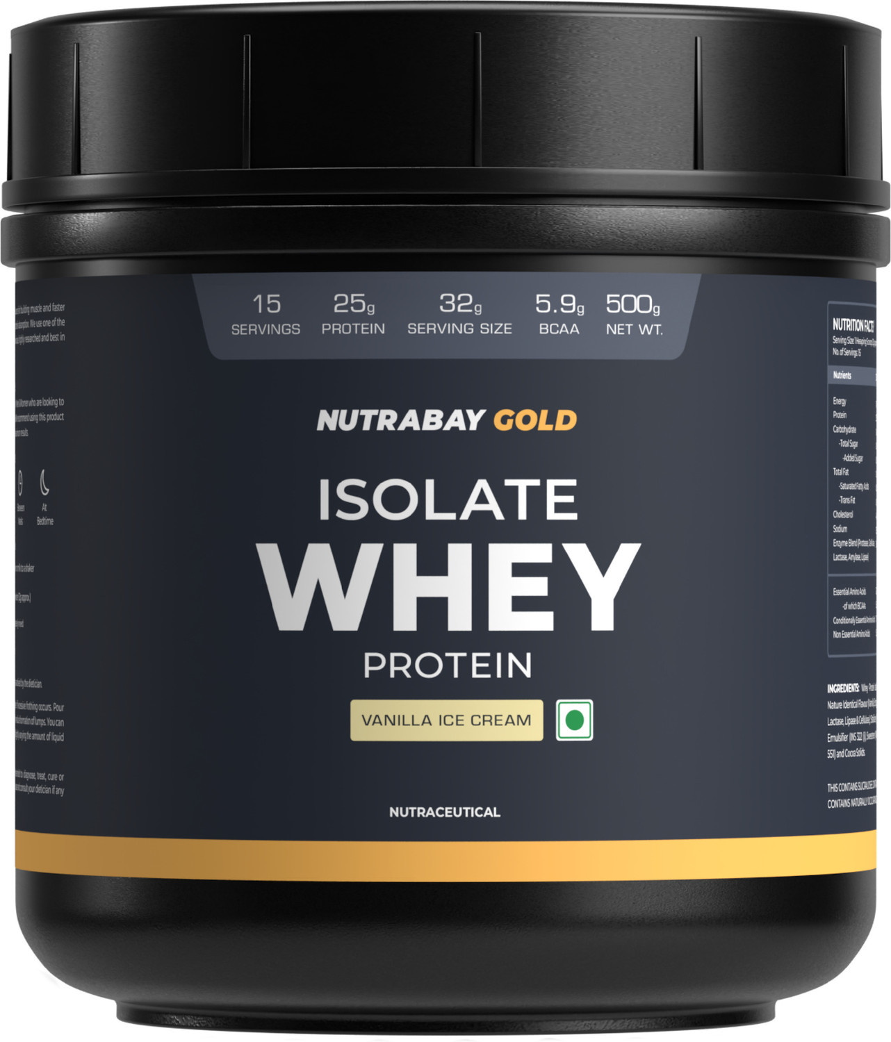 Image of Nutrabay Gold Isolate Whey Protein