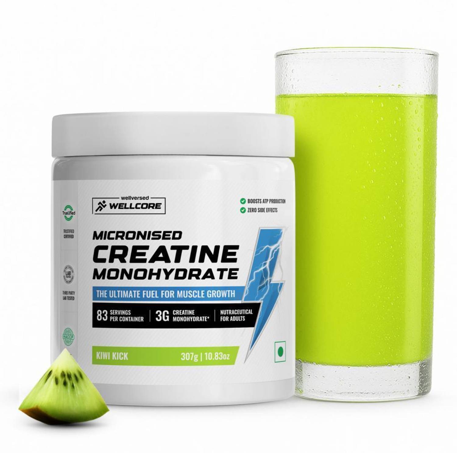 Wellcore Micronised Monohydrate Creatine 307g - Image 1
