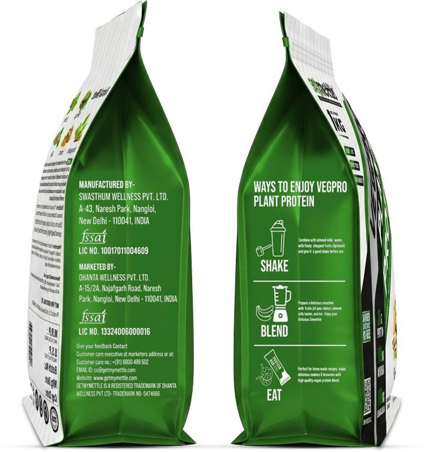 GateMimetal VegPro Vegan Protein Pure Isolate - Image 3