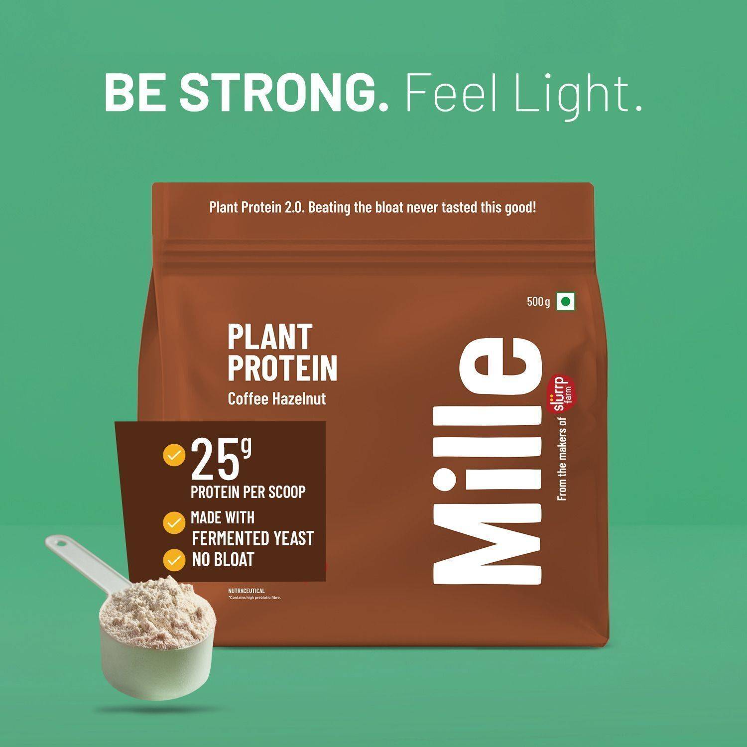 Mille Coffee Hazelnut Plant-Based Protein 500g