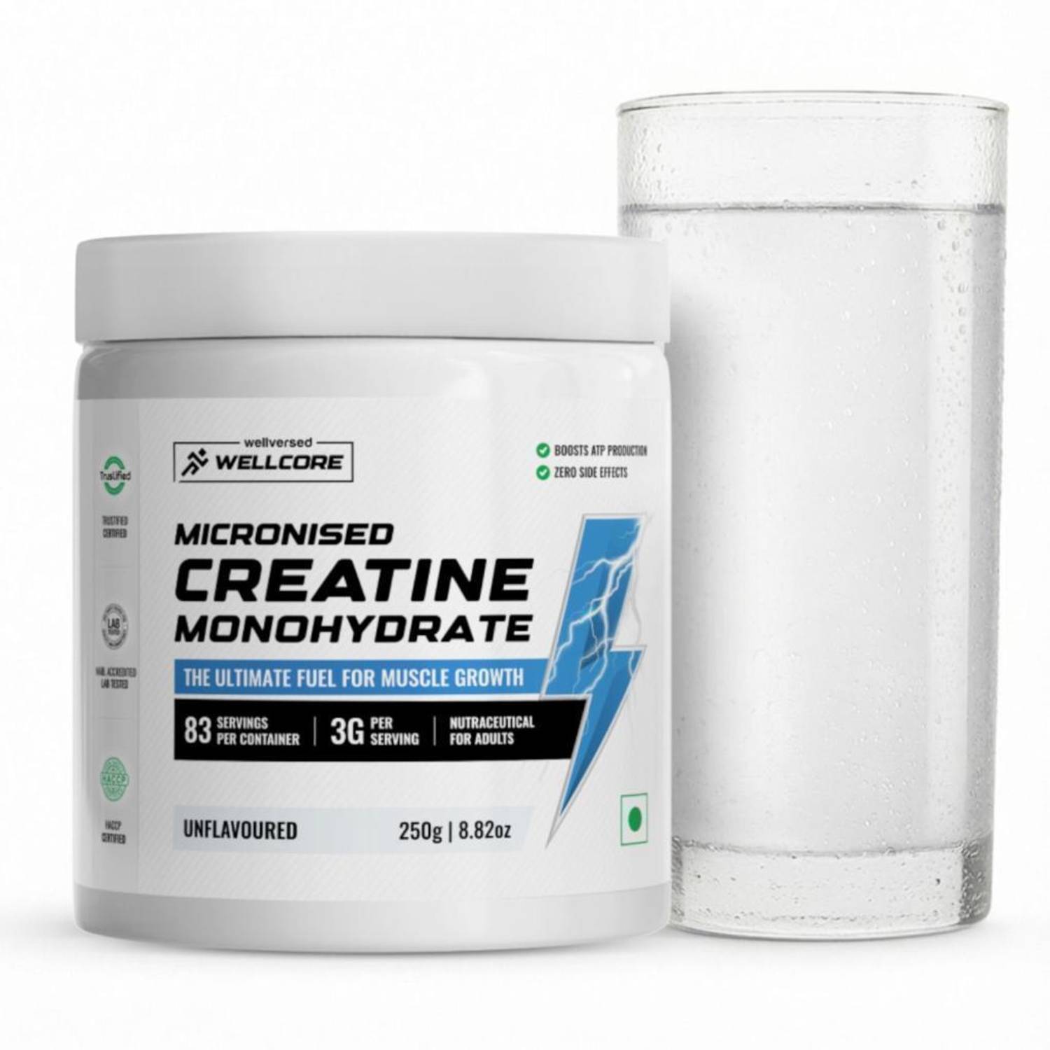 Wellcore Micronised Monohydrate Creatine 250 g - Image 1