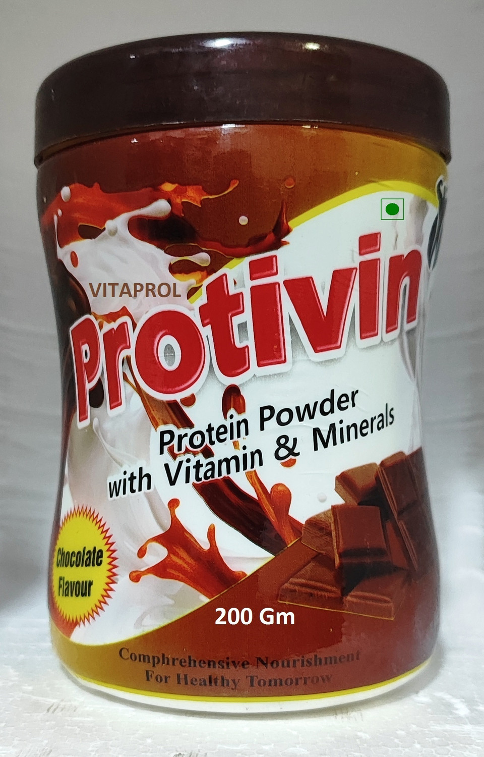 Image of VITAPROL Protivin Protein Powder Vitamin B12 Iron Stamina Weight Growth Nutrition Health Protein Blends