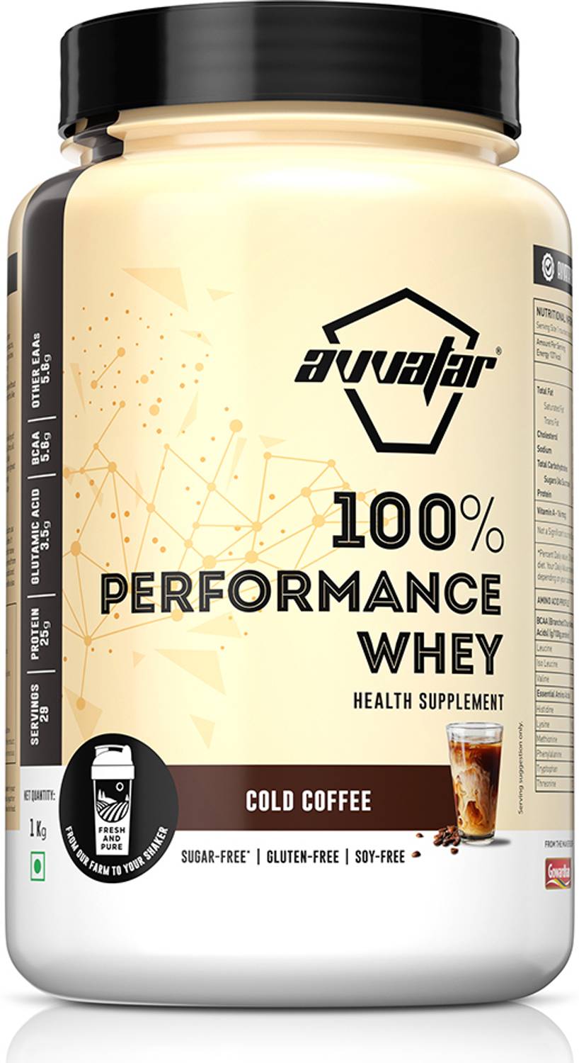 Avvatar 100% Performance Whey Protein 1 kg - Image 1
