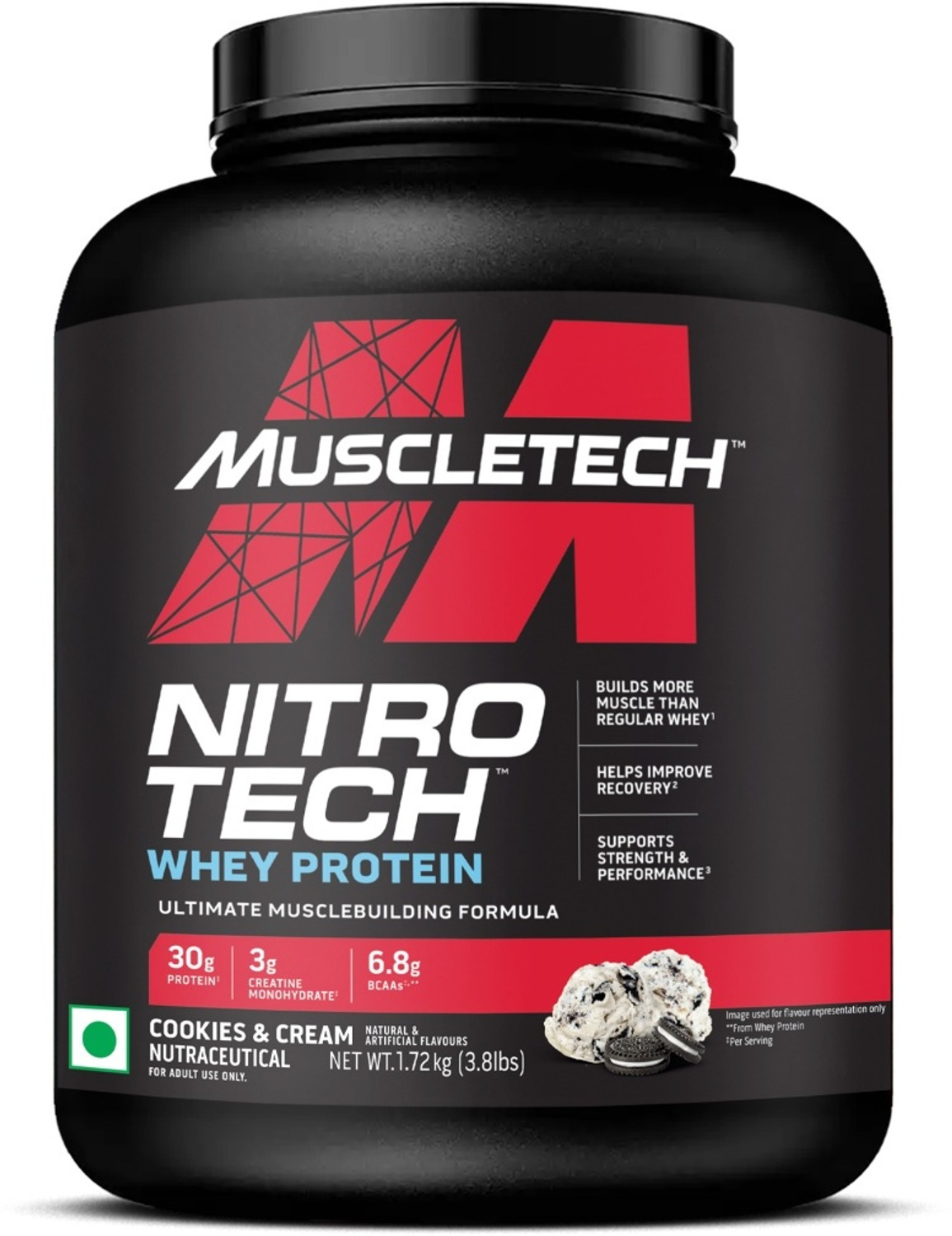 Image of Muscletech Nitro-Tech Whey Protein Whey Protein