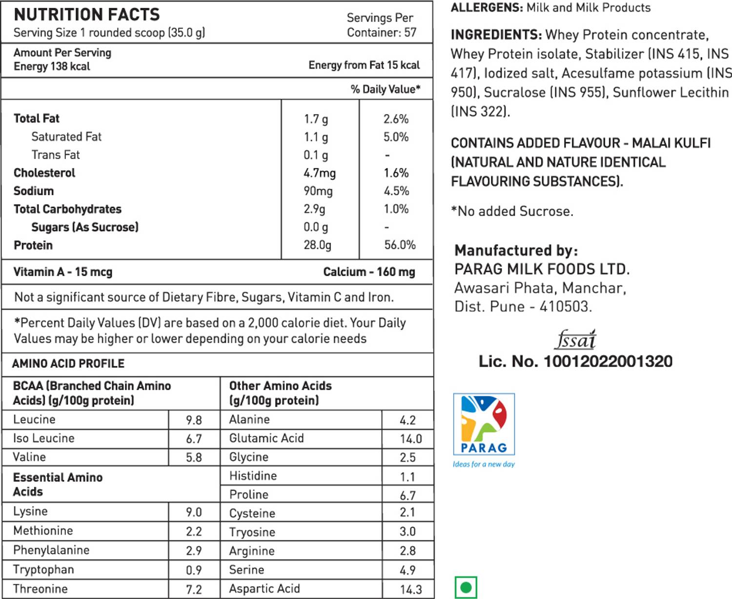 Avvatar Whey Protein Blends 2 kg - Image 3