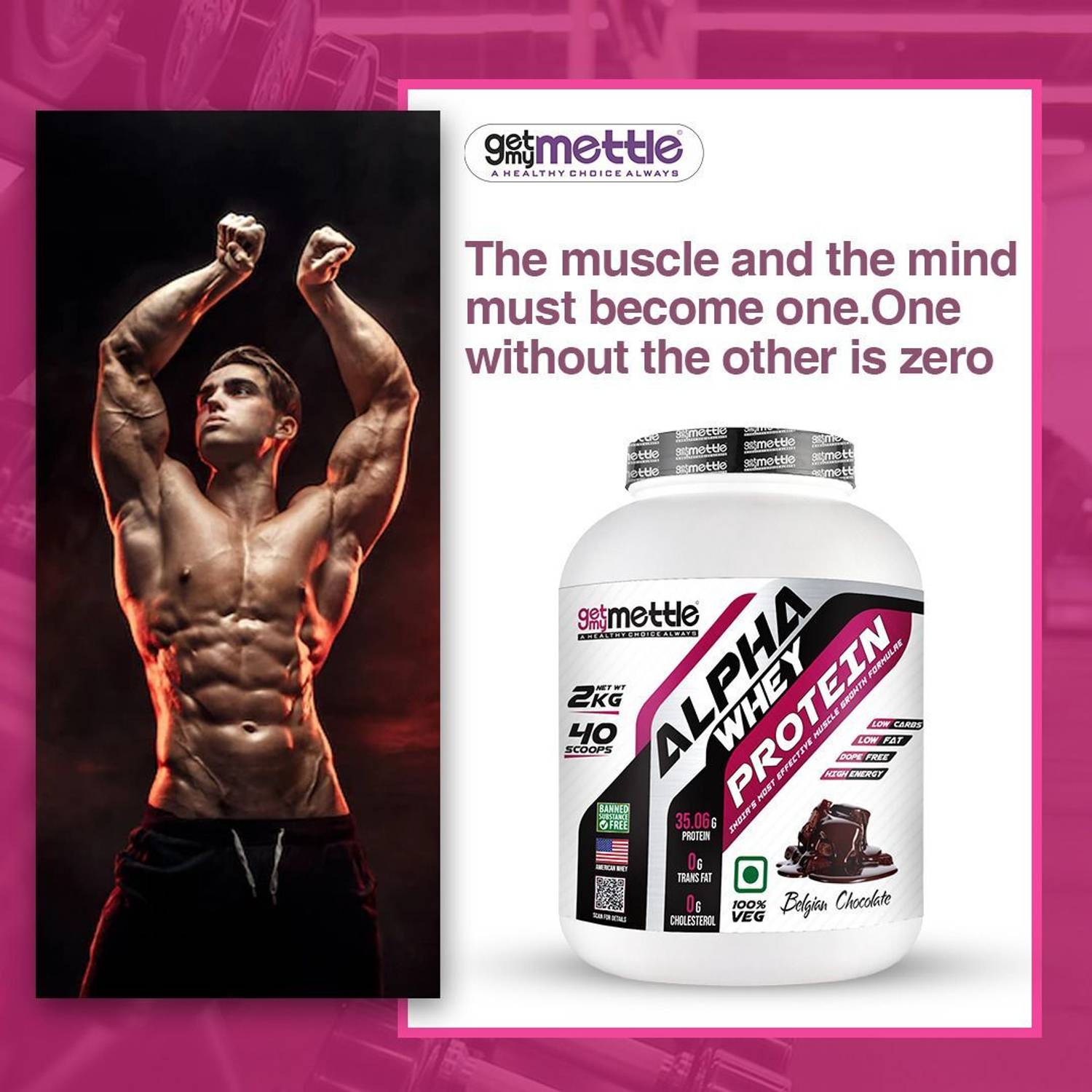 METTLE Alpha Whey Protein 1 kg - Image 5