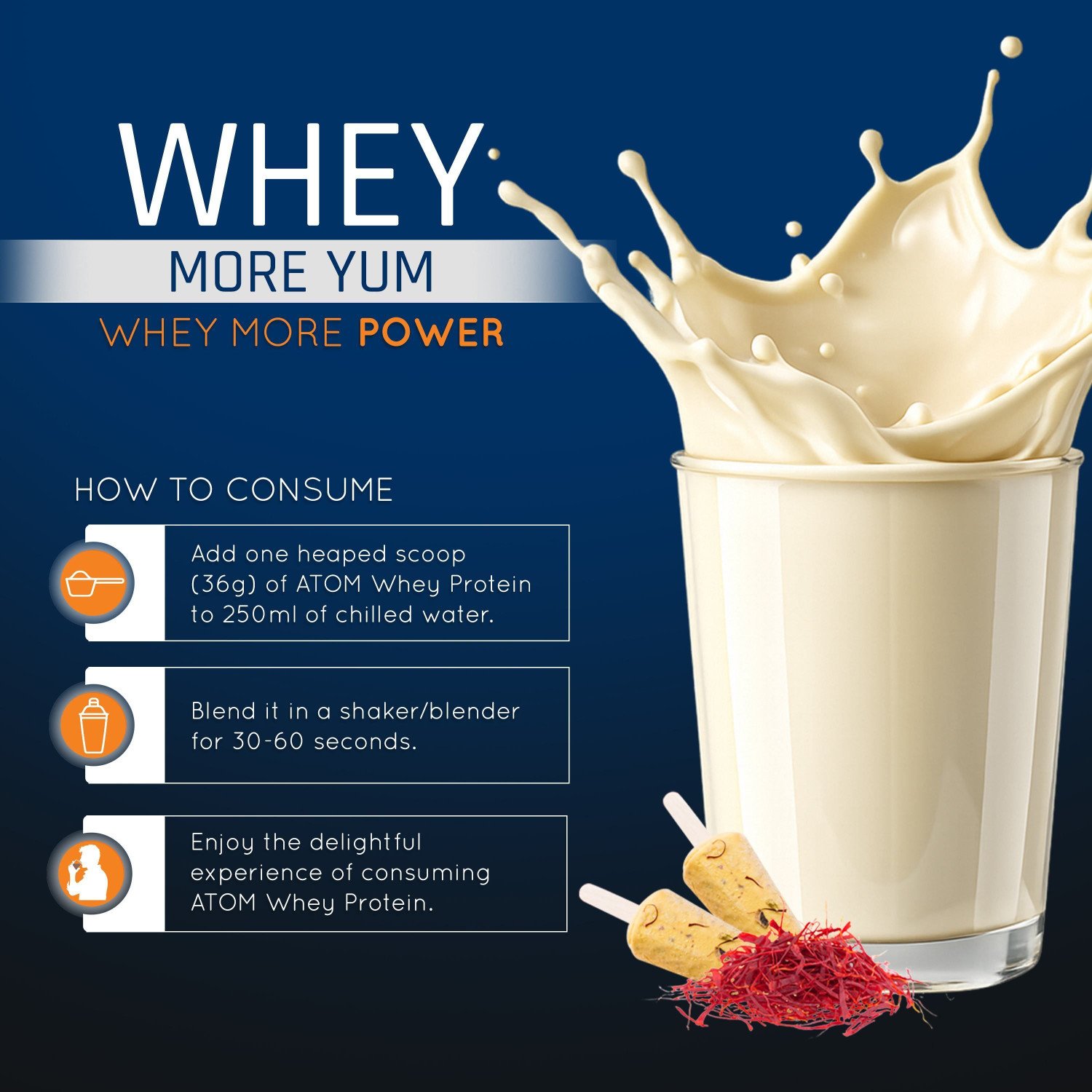 Image of AS-IT-IS Nutrition ATOM Whey Protein, 27g protein, Isolate & Concentrate, USA Labdoor Certified Whey Protein