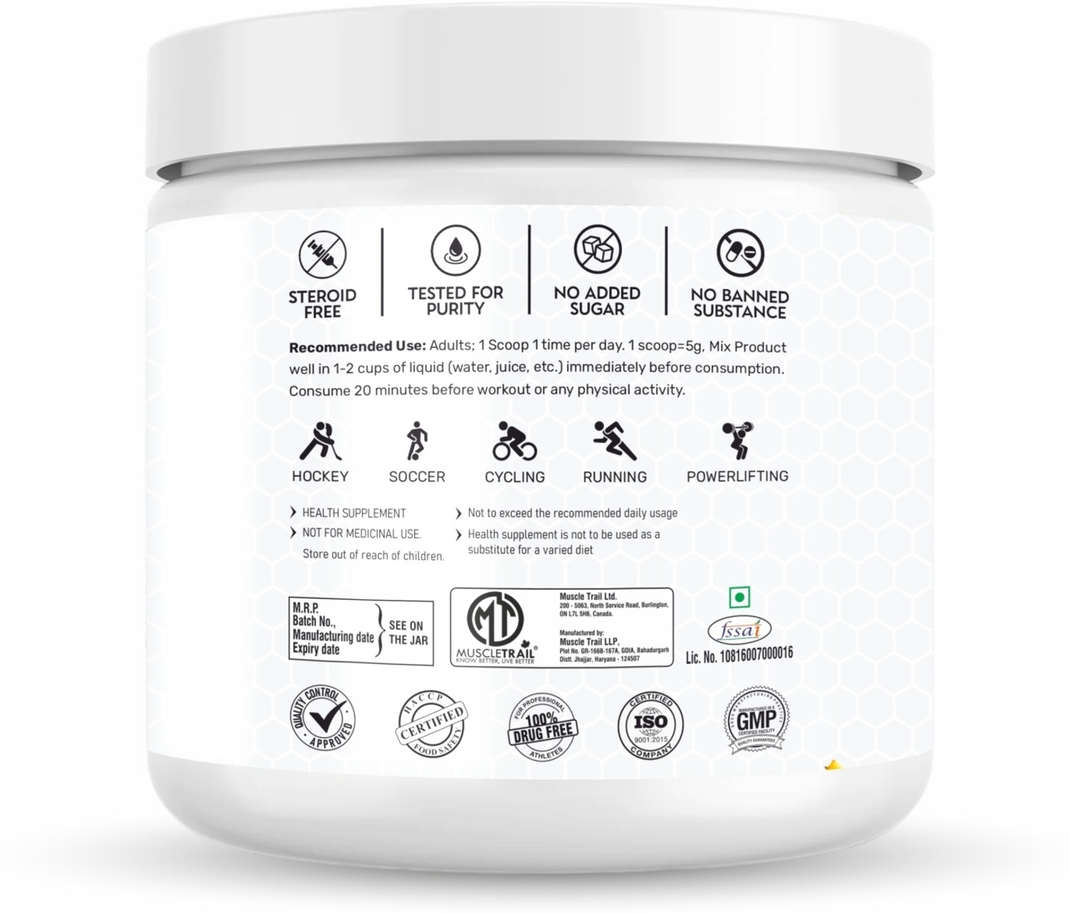Image of Muscle Trail Upside Down Pre Workout