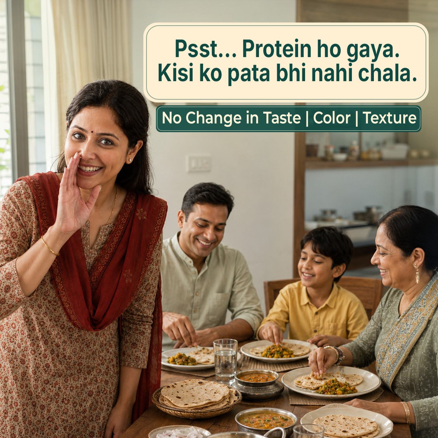 Image of Good Monk Plant Protein Mix | Adds 5 g protein per roti | Highest BCAA per serving Plant-Based Protein