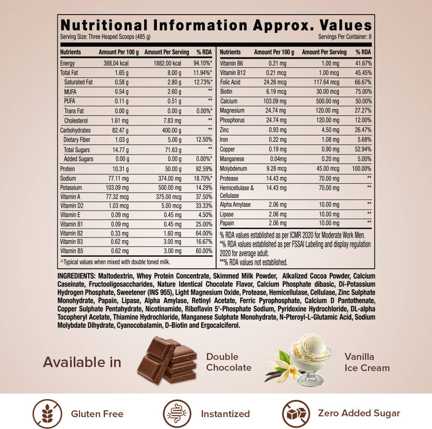 GNC Pro Performance Weight Gainer 4 kg - Image 3