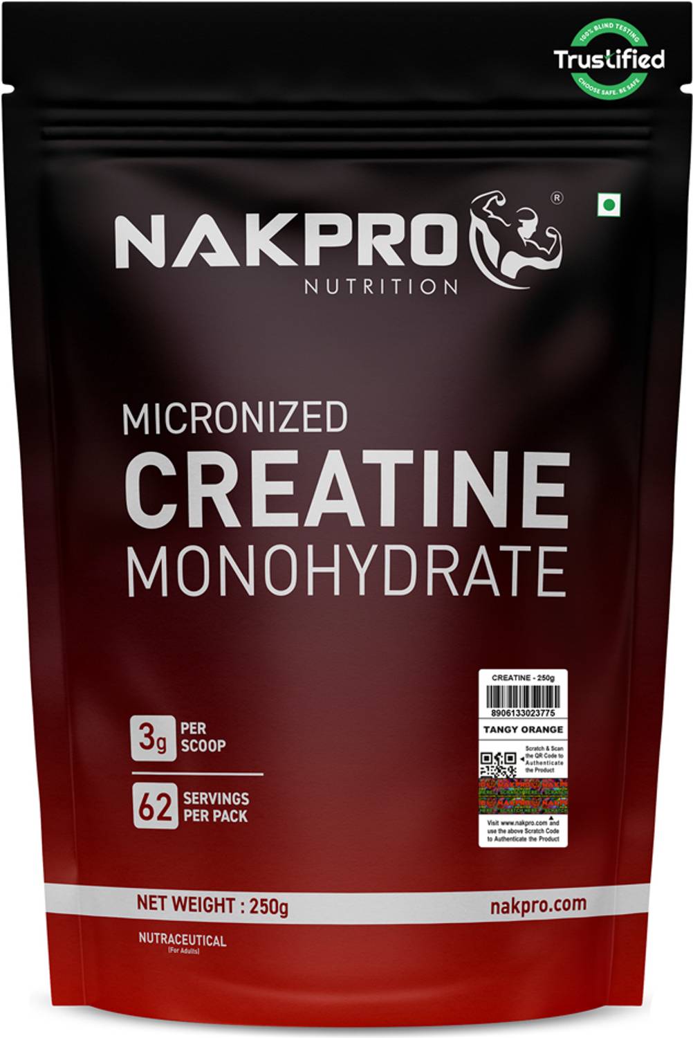 Nakpro Micronized Creatine Monohydrate - Image 1