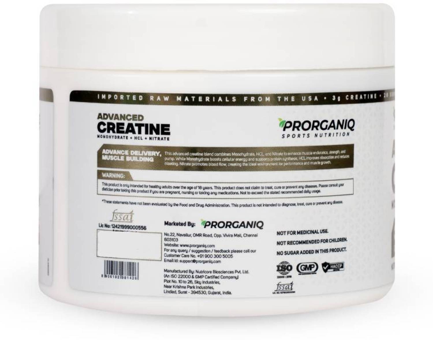 Prorganiq 3 in 1 Advanced Creatine - Image 4