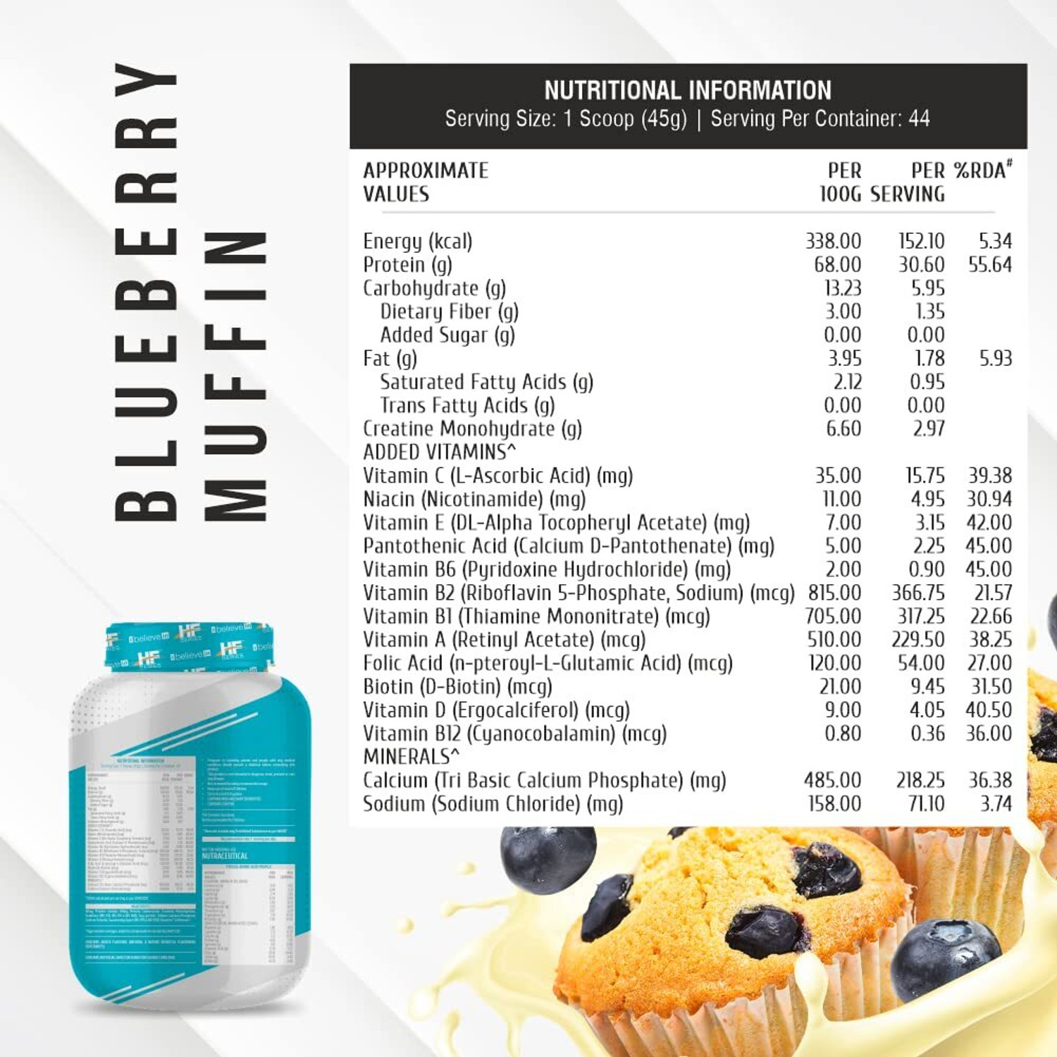 Image of HEALTHFARM Nitro Fusion Whey Isolate Protein Whey Protein