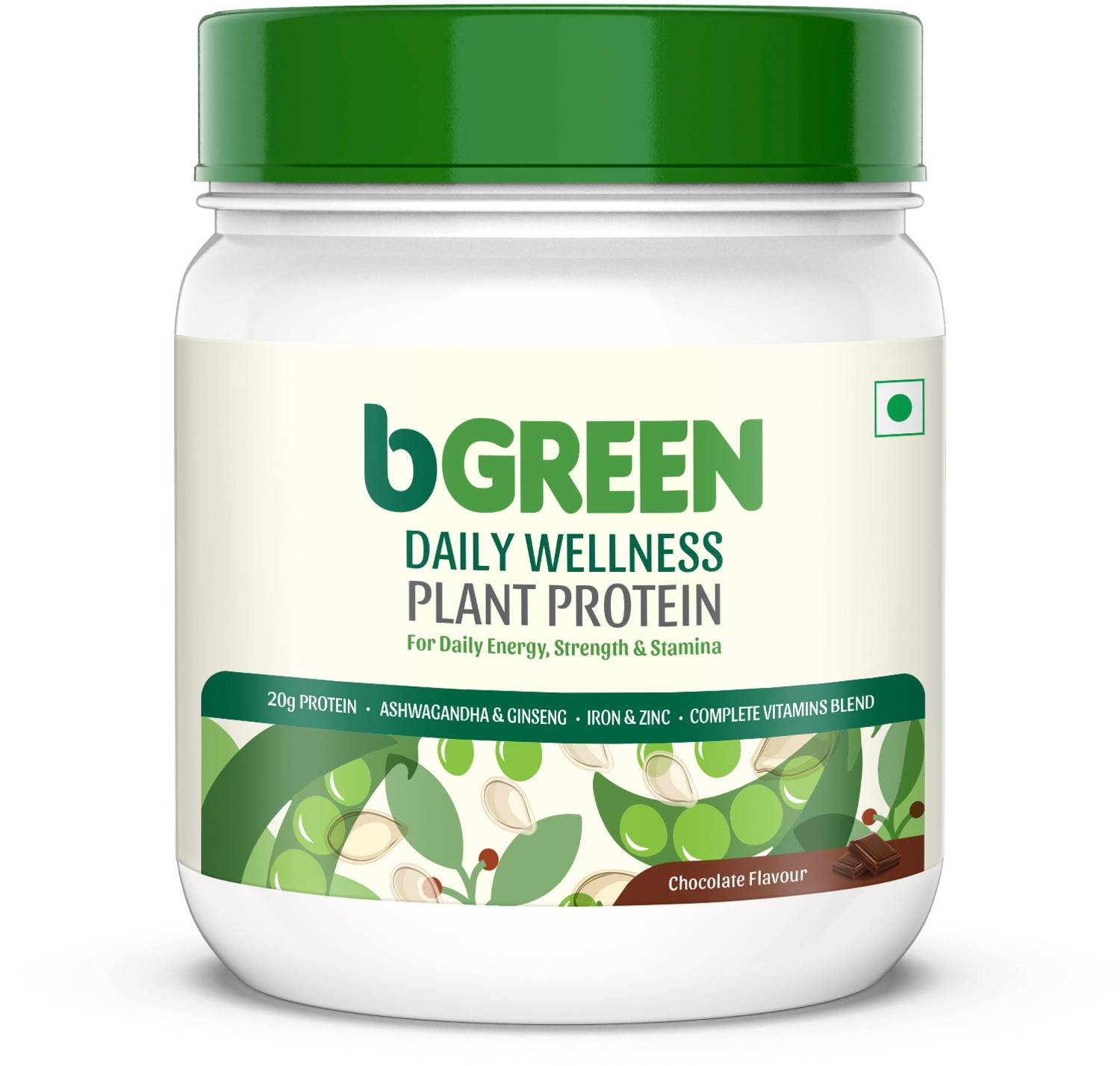 bGreen Daily Wellness Plant-Based Protein
