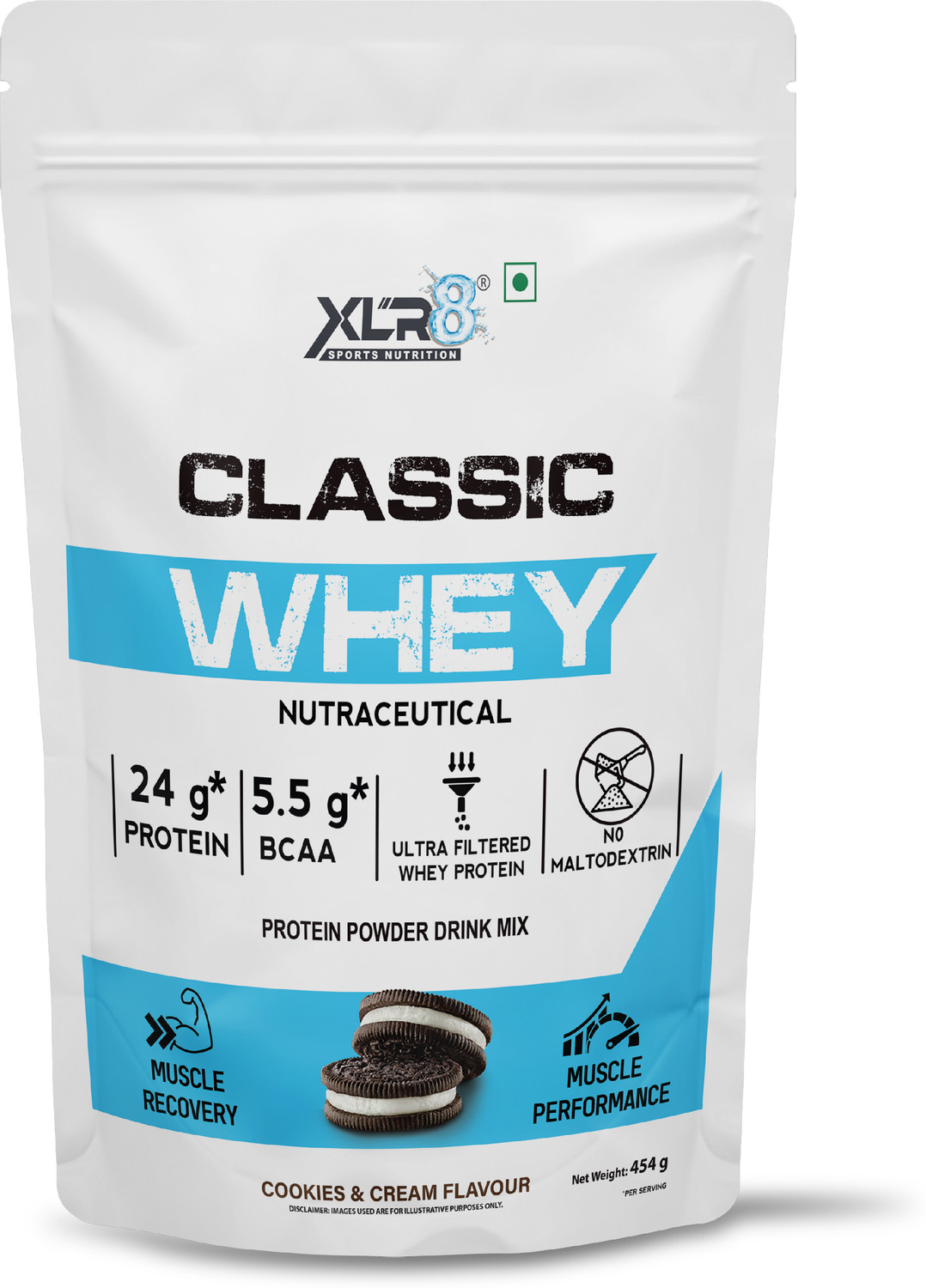 Image of XLR8 Classic Whey Protein Powder, 24g Protein, 5.5 BCAA, No Maltodextrin Whey Protein