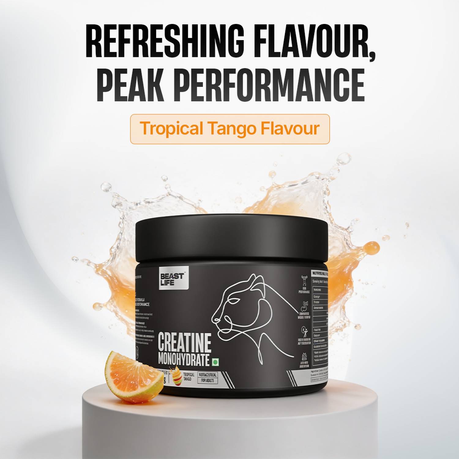 BeastLife Monohydrate Creatine 125g - Image 2