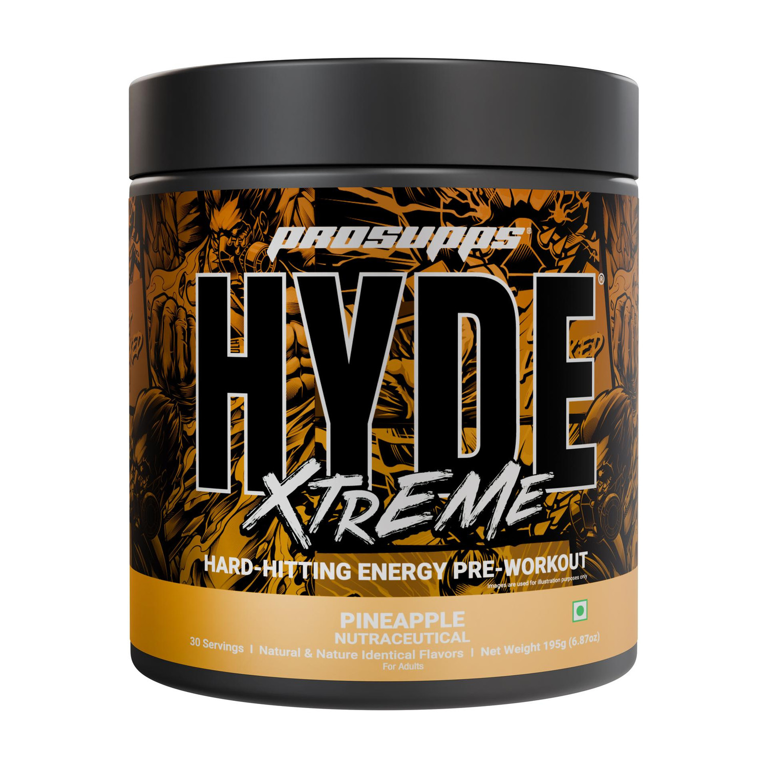 Image of PROSUPPS Hyde Xtreme 30 servings Pre Workout