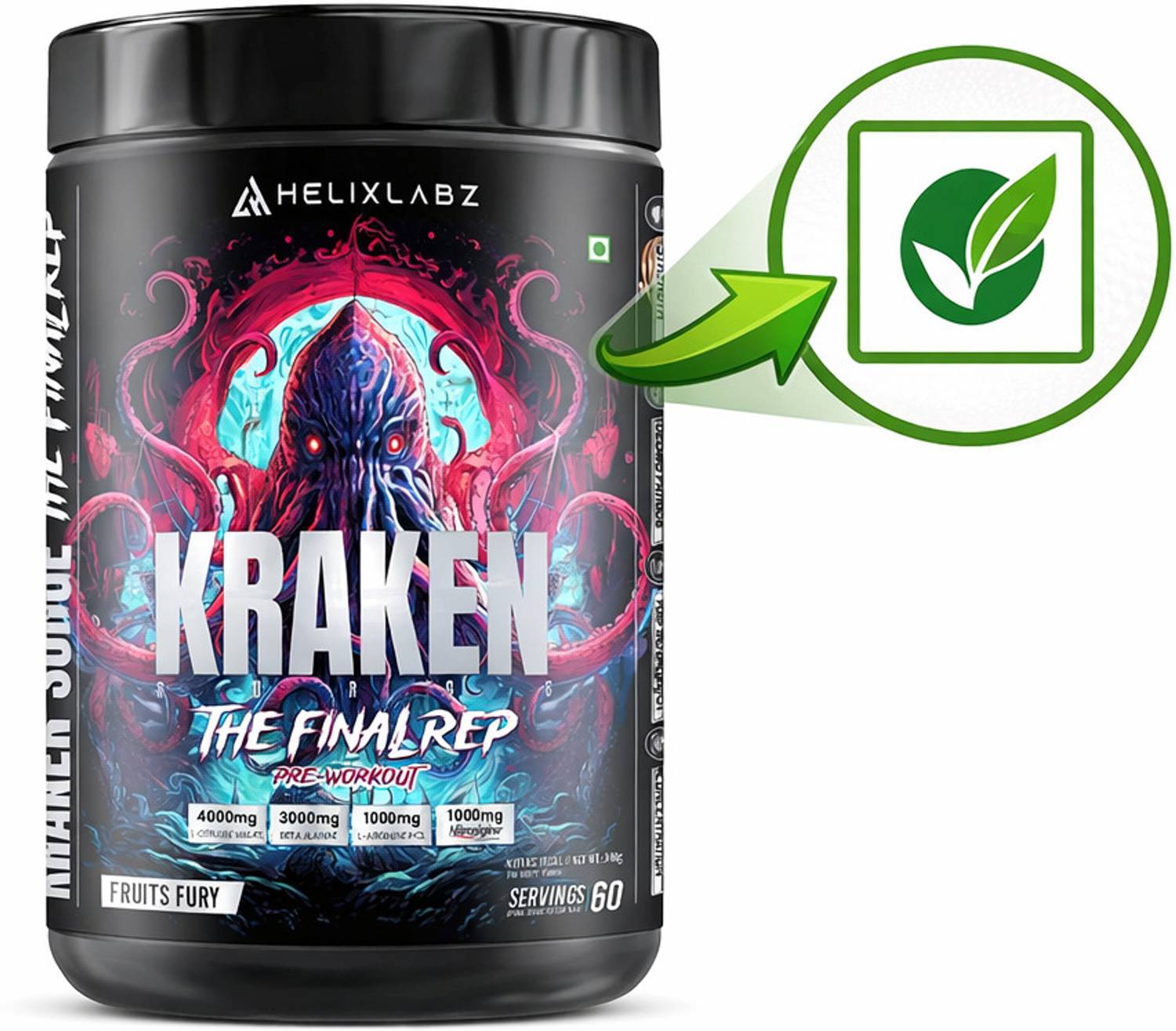 HELIXLABZ Kraken Pre-Workout - Image 1
