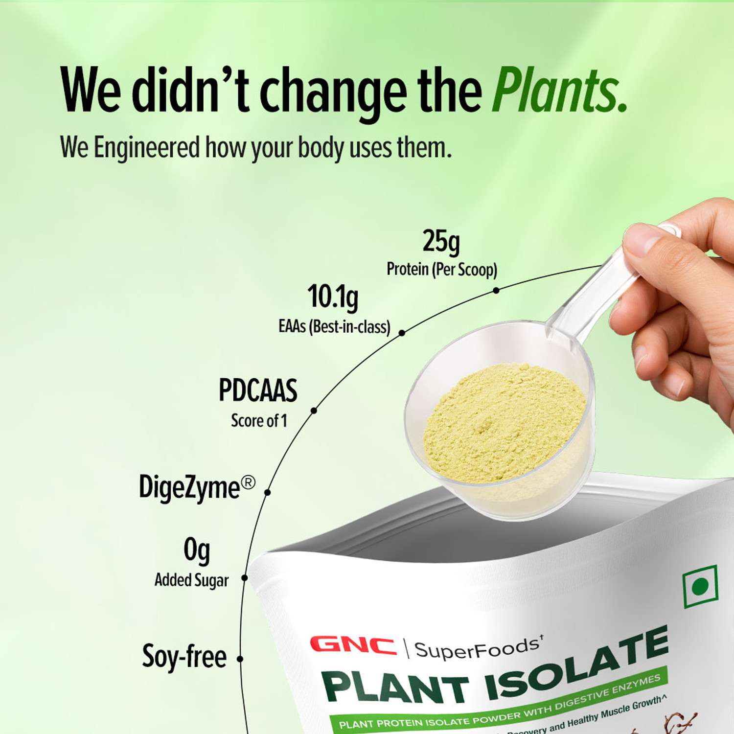 Image of GNC Superfoods Plant Isolate Plant-Based Protein
