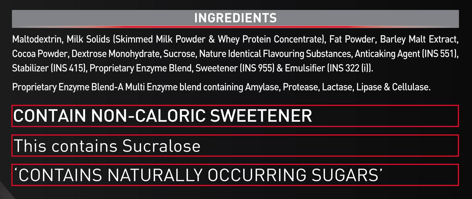 MUSCLEBLAZE Digezyme Weight Gainer 3 kg - Image 5